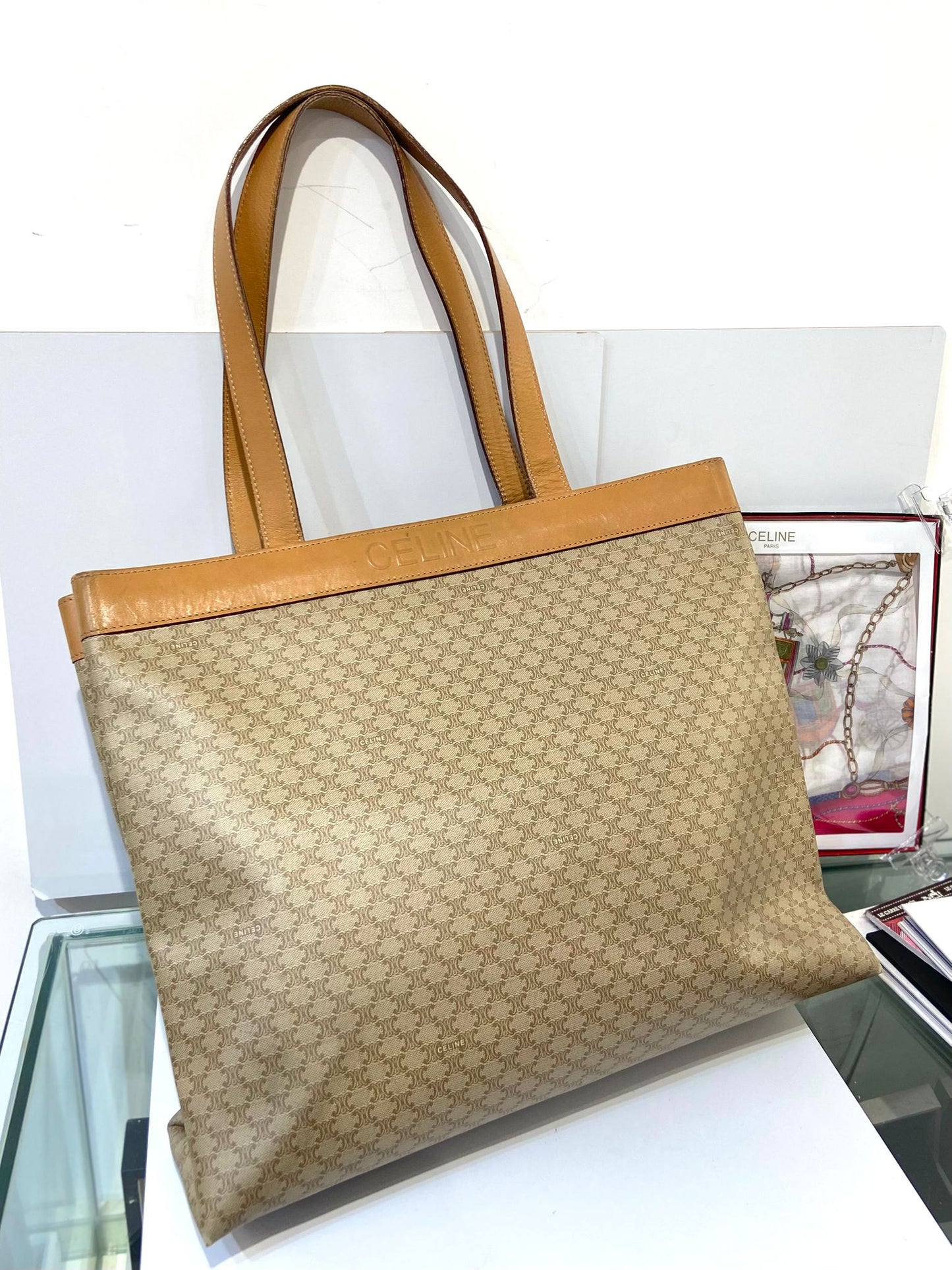 Celine vintage macadam Tote bag