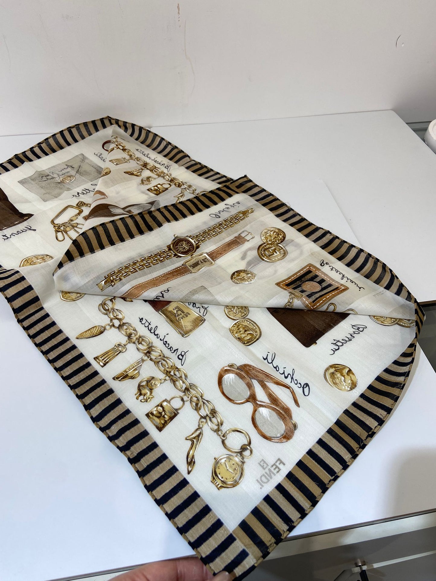 Fendi vintage scarf