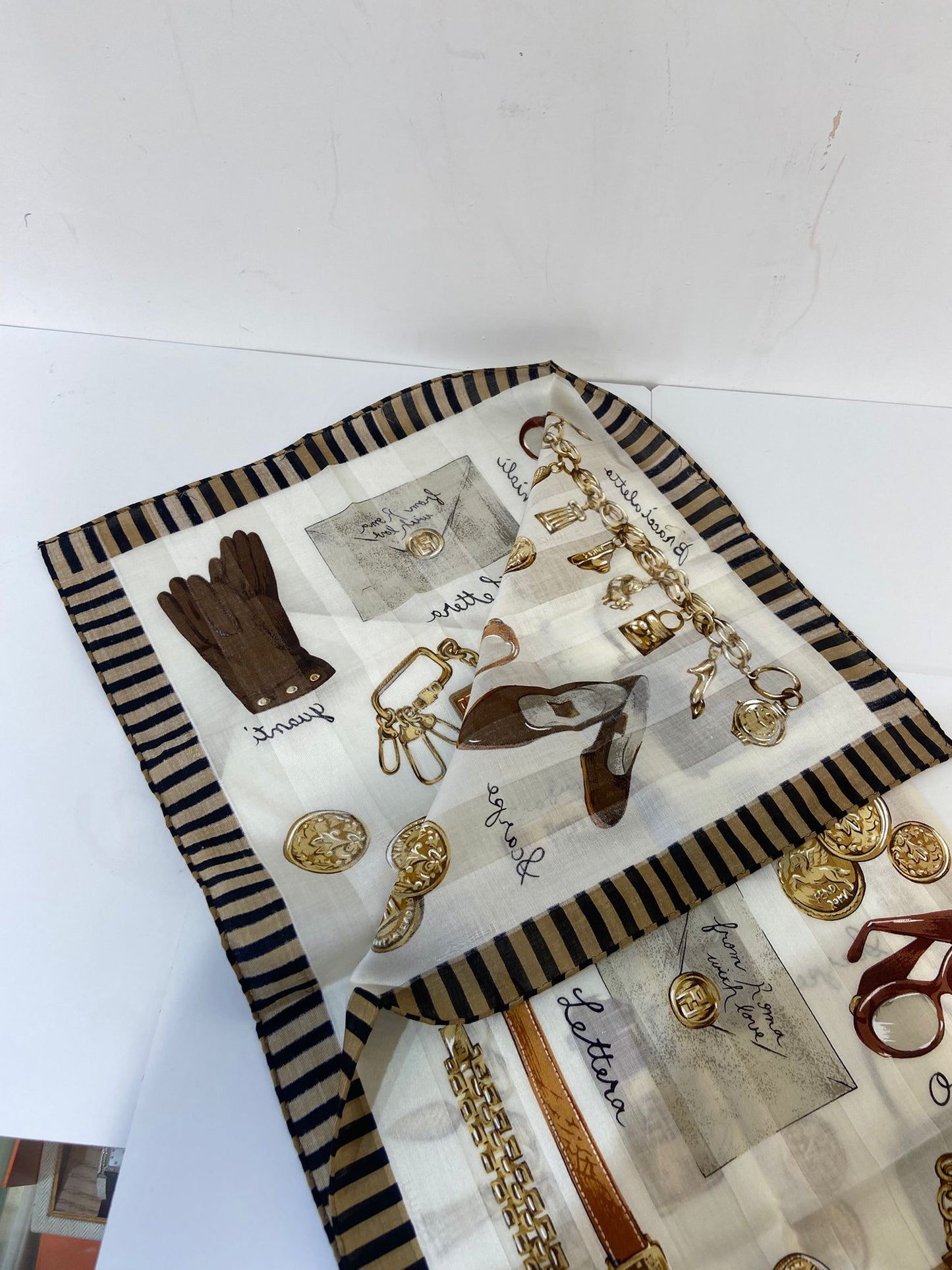 Fendi vintage scarf