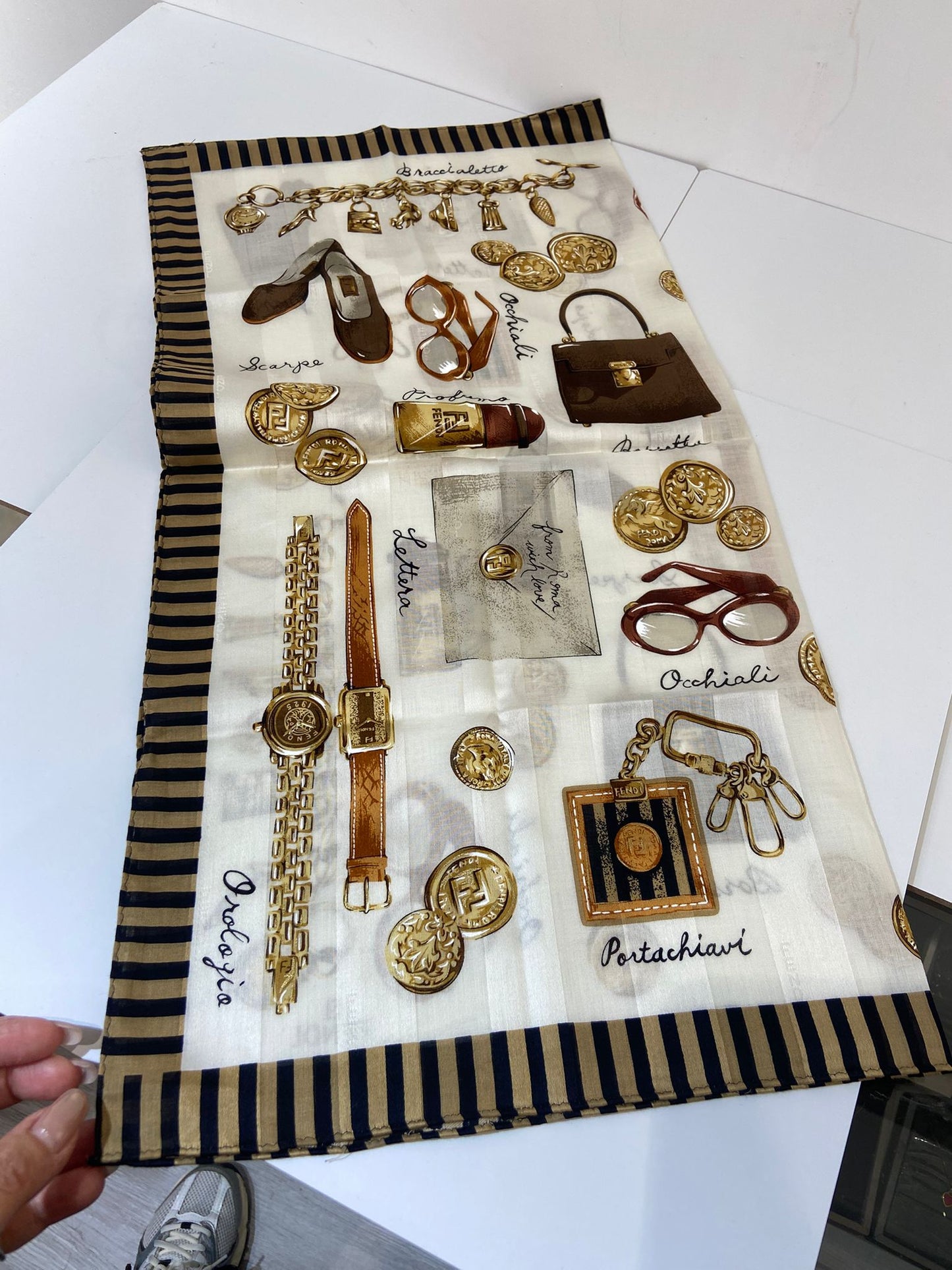 Fendi vintage scarf