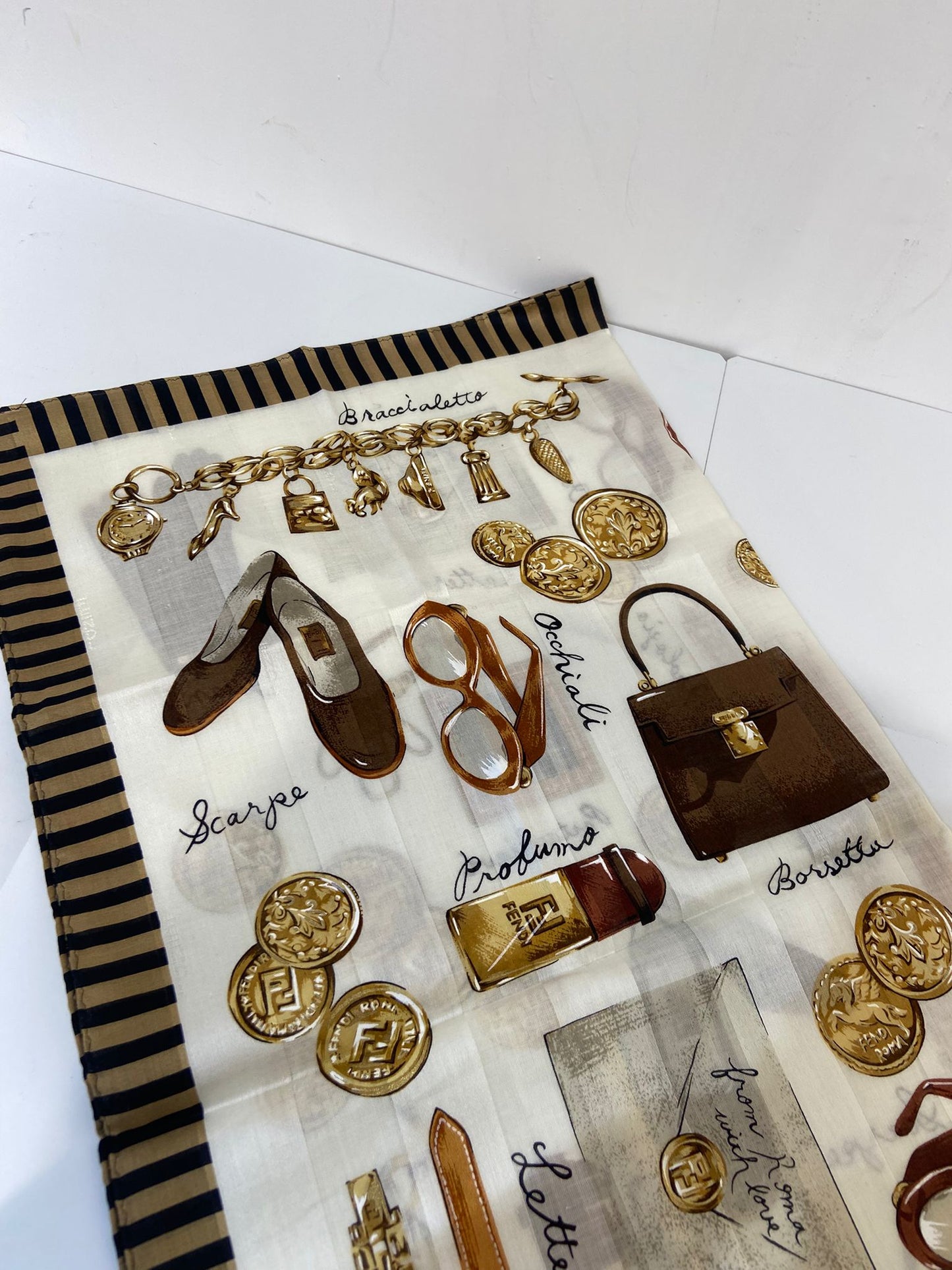 Fendi vintage scarf