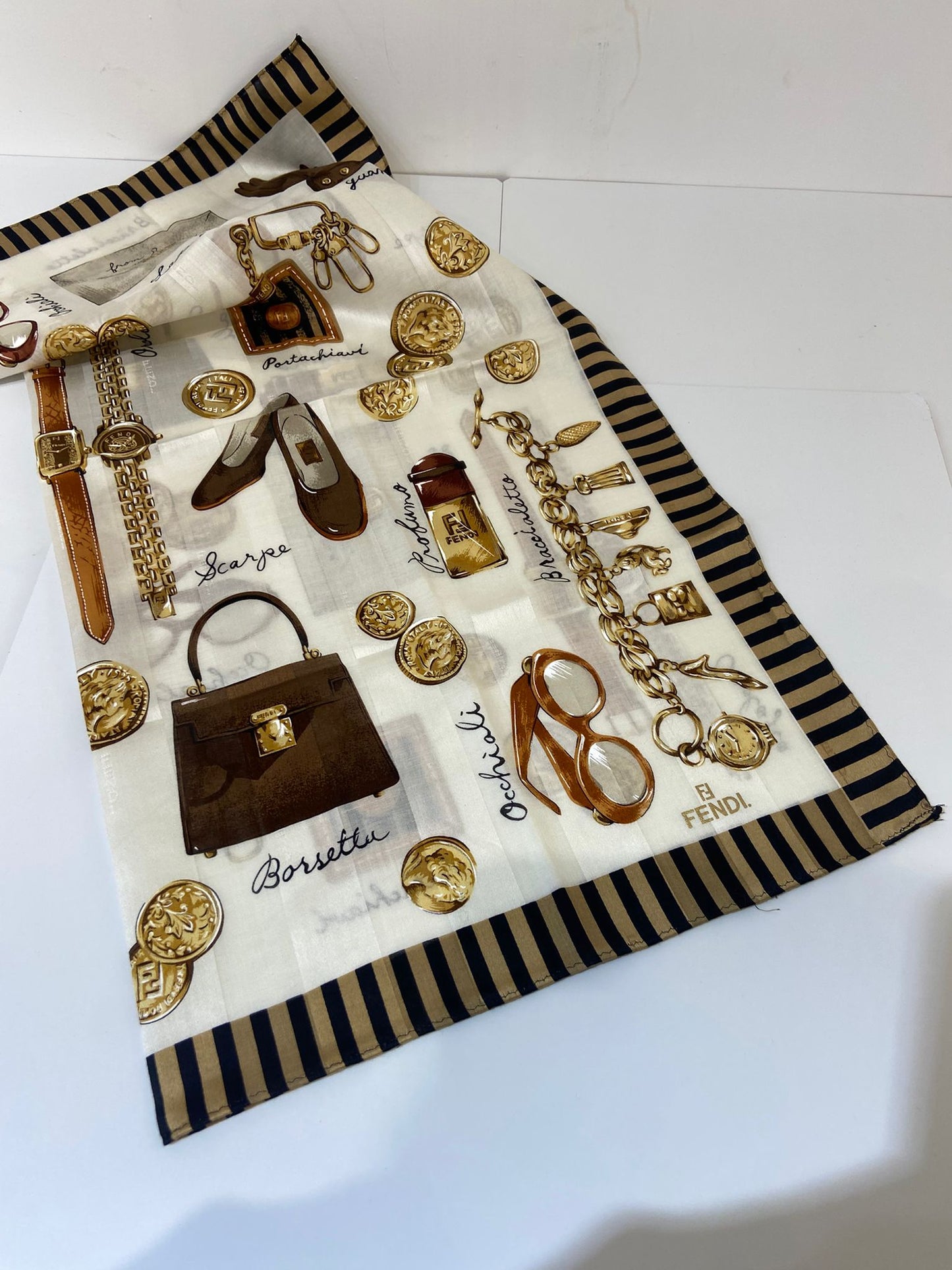 Fendi vintage scarf