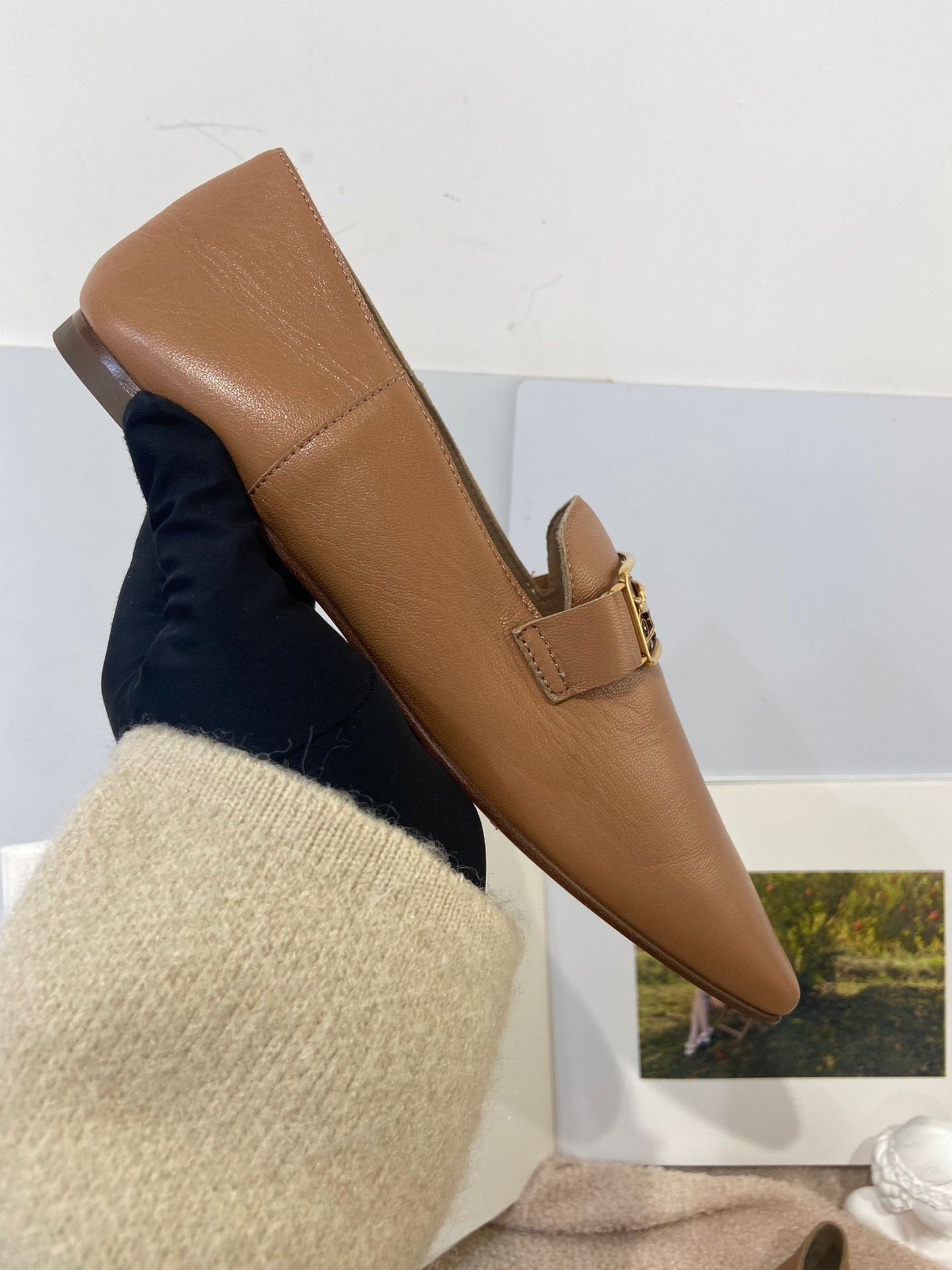 Hermes time loafers
