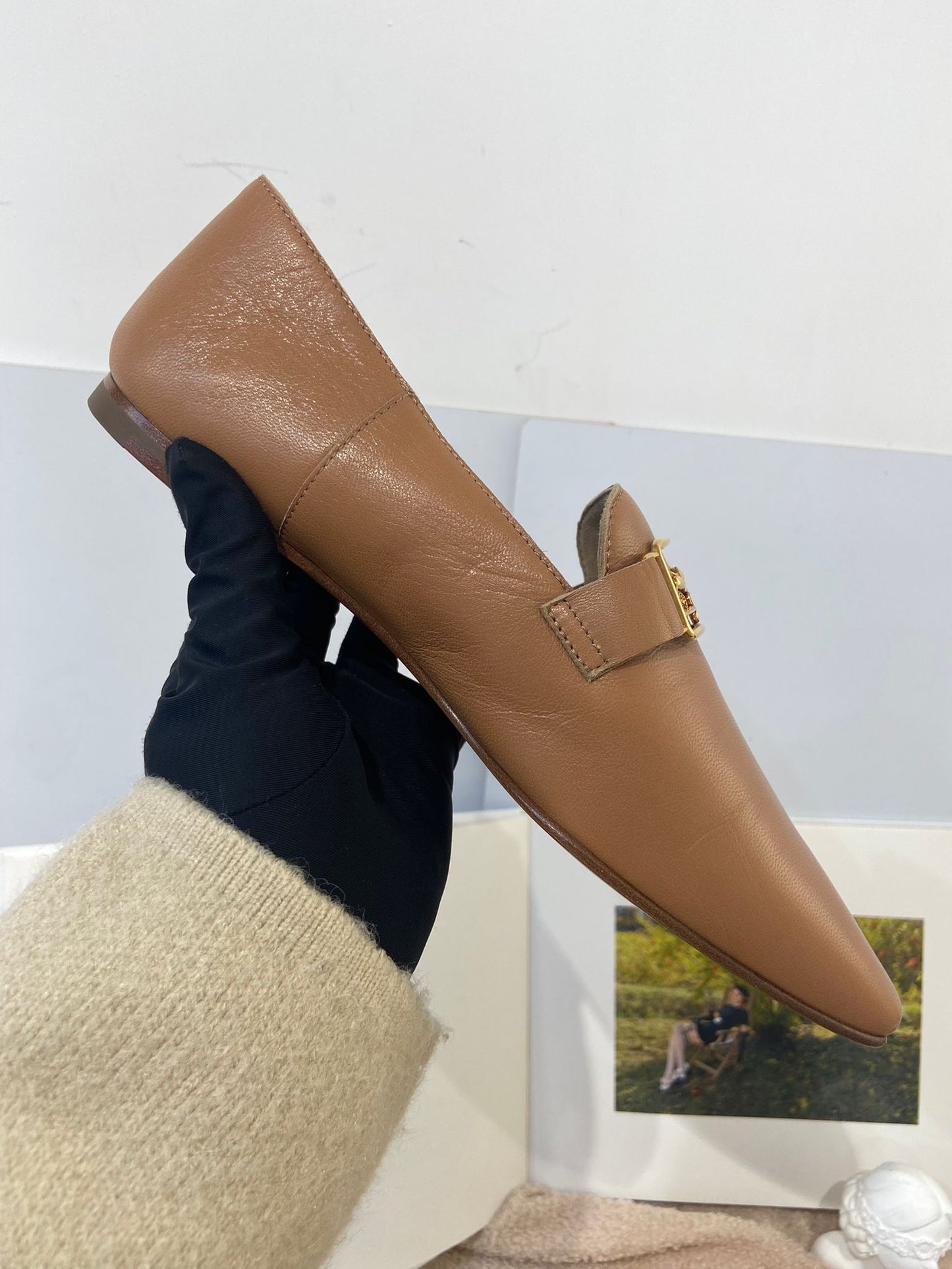 Hermes time loafers
