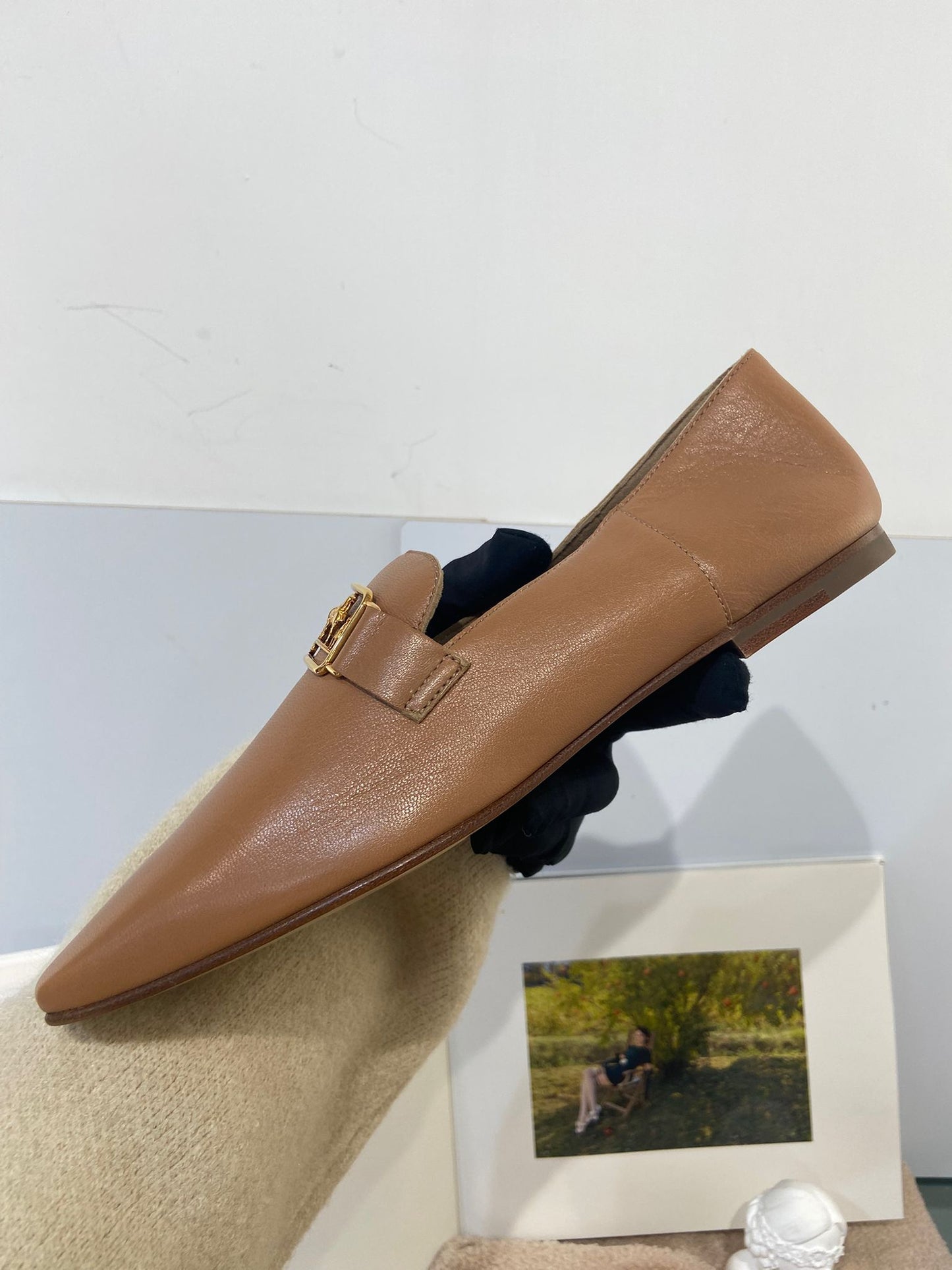 Hermes time loafers