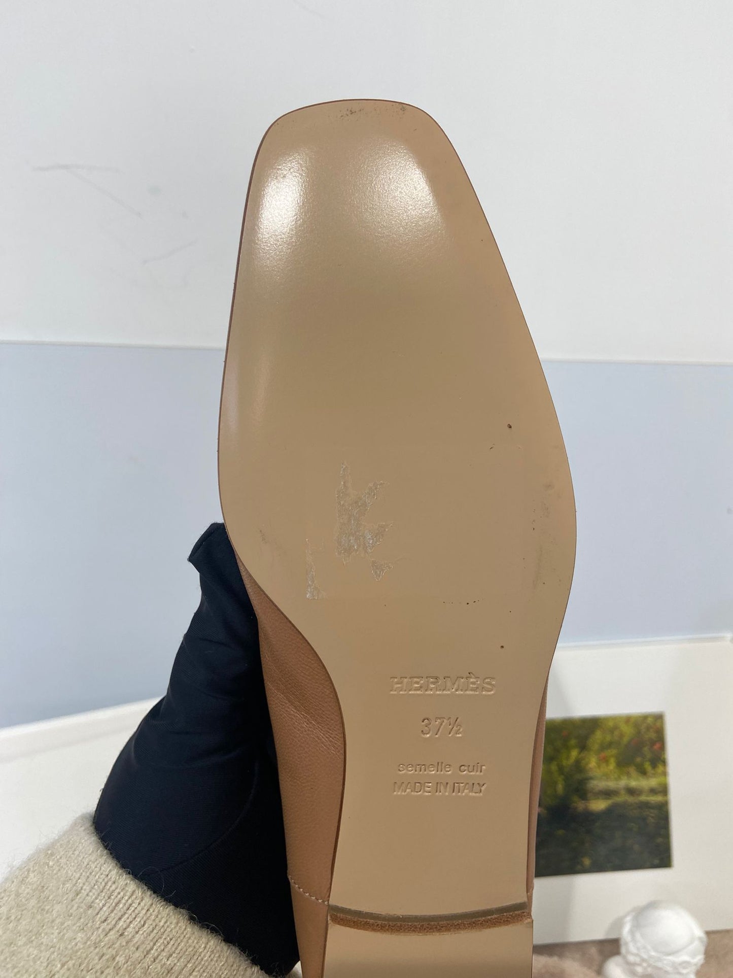 Hermes time loafers