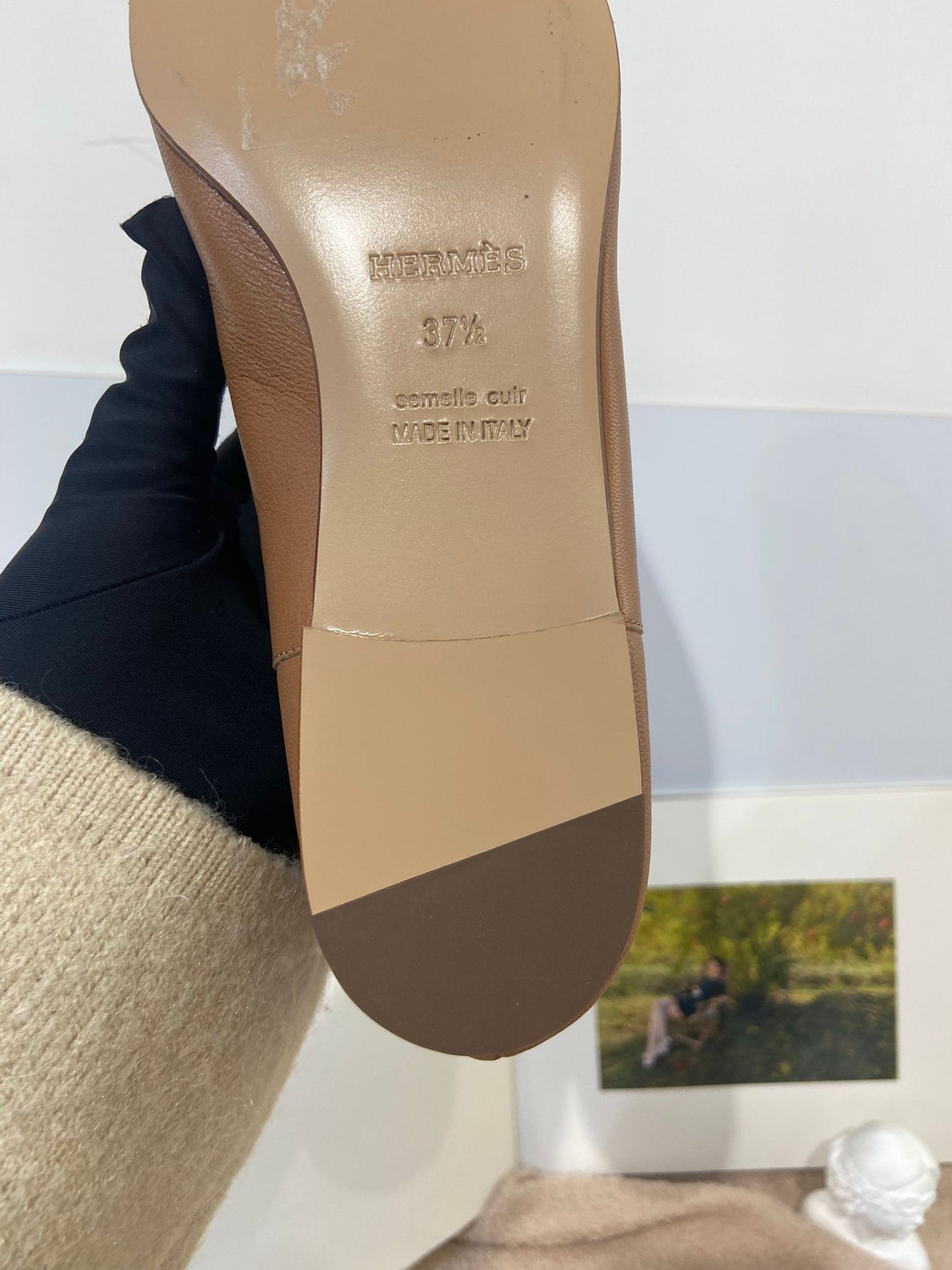Hermes time loafers