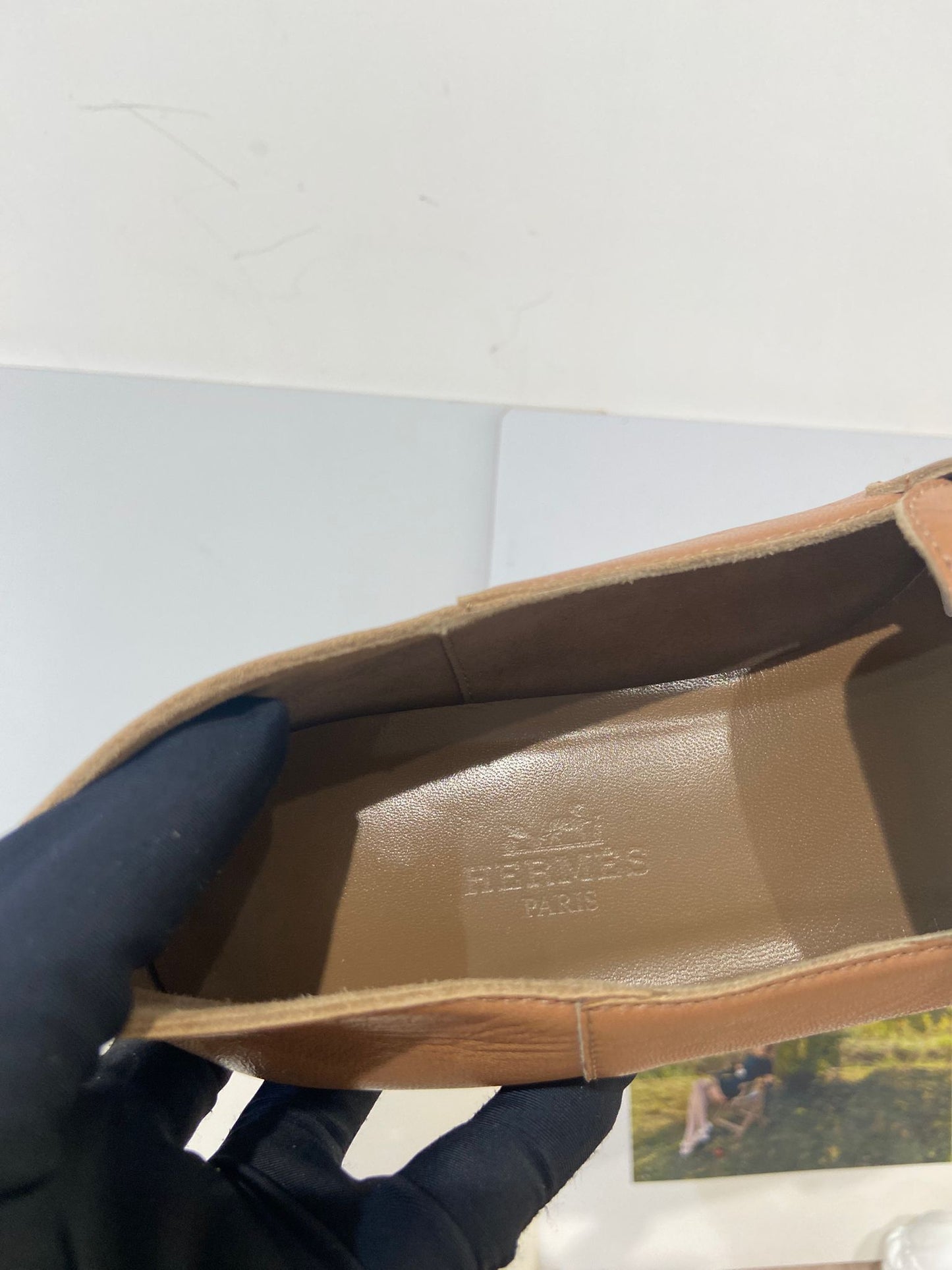 Hermes time loafers