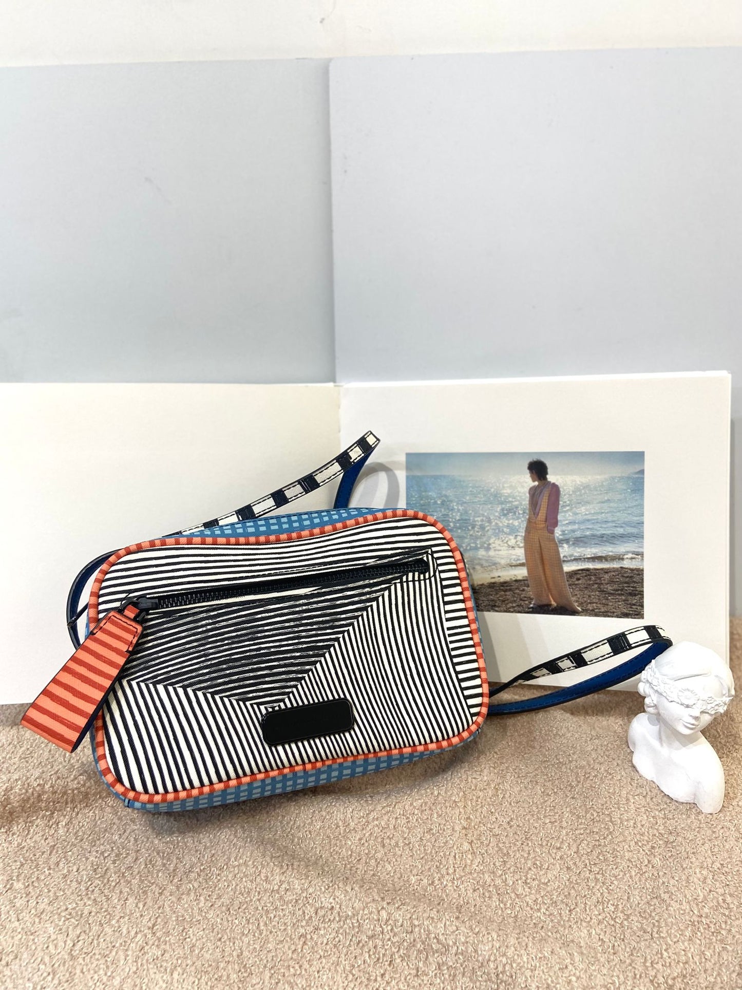 Marc by Marc Jacobs Optical Stripe Sally camera Bag