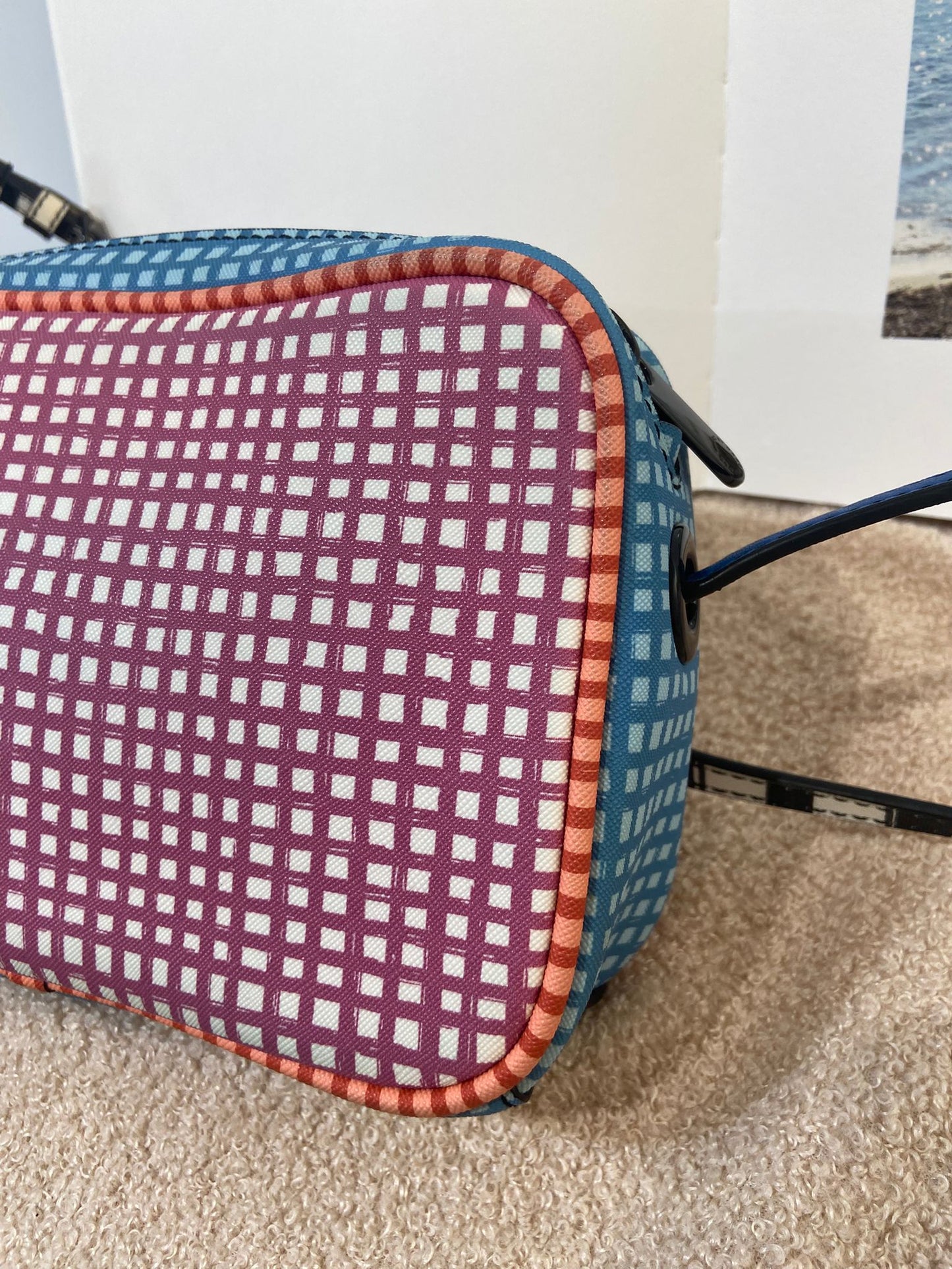 Marc by Marc Jacobs Optical Stripe Sally camera Bag