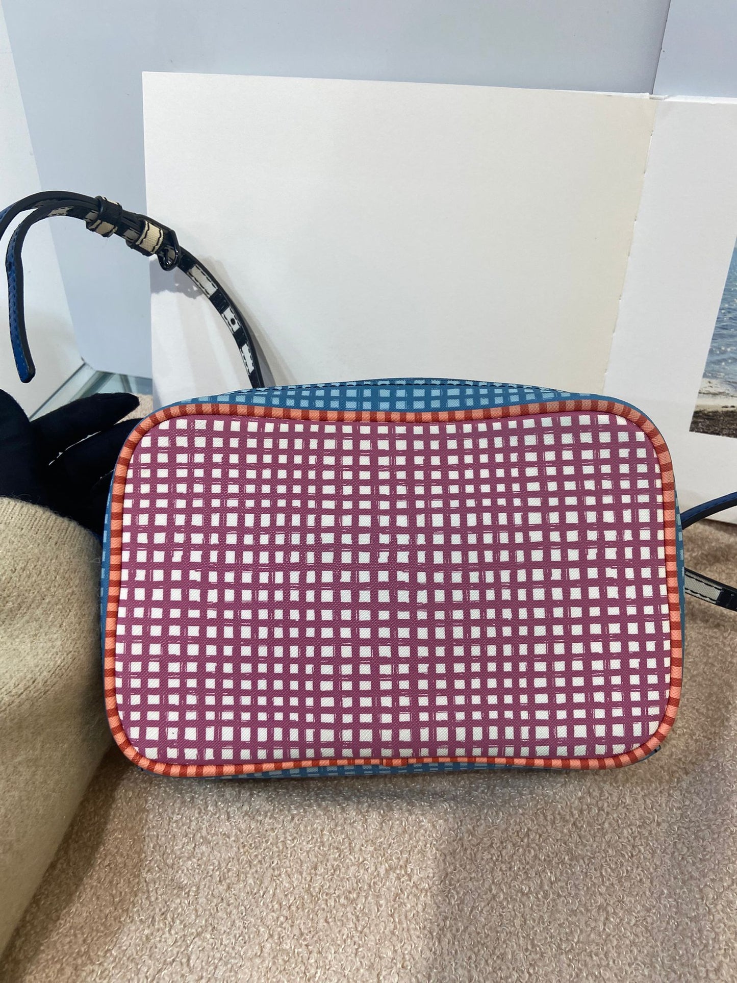 Marc by Marc Jacobs Optical Stripe Sally camera Bag