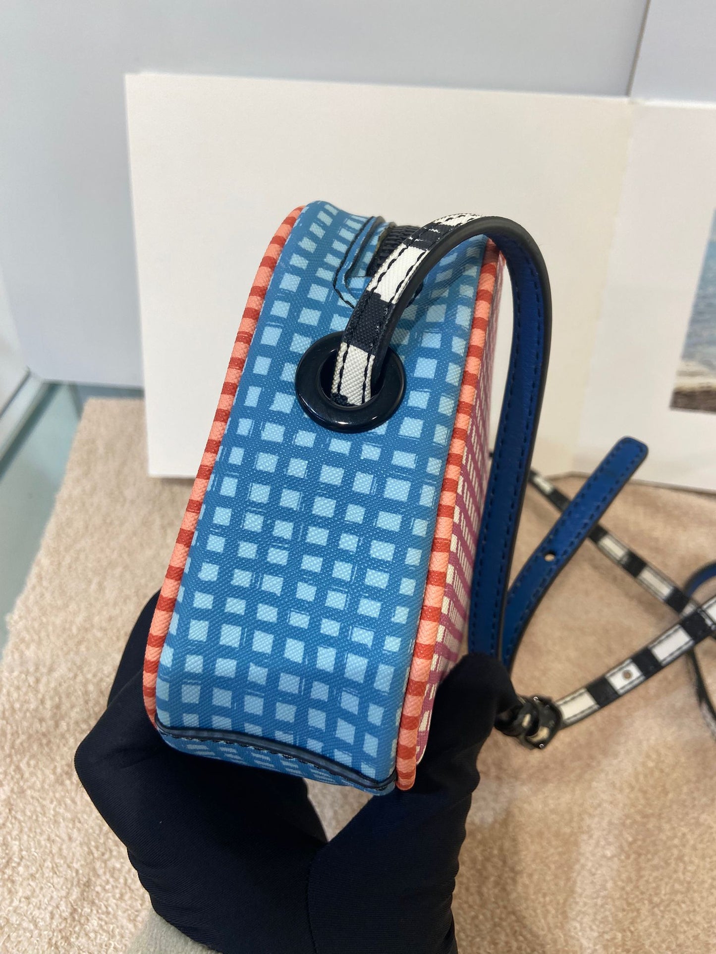 Marc by Marc Jacobs Optical Stripe Sally camera Bag