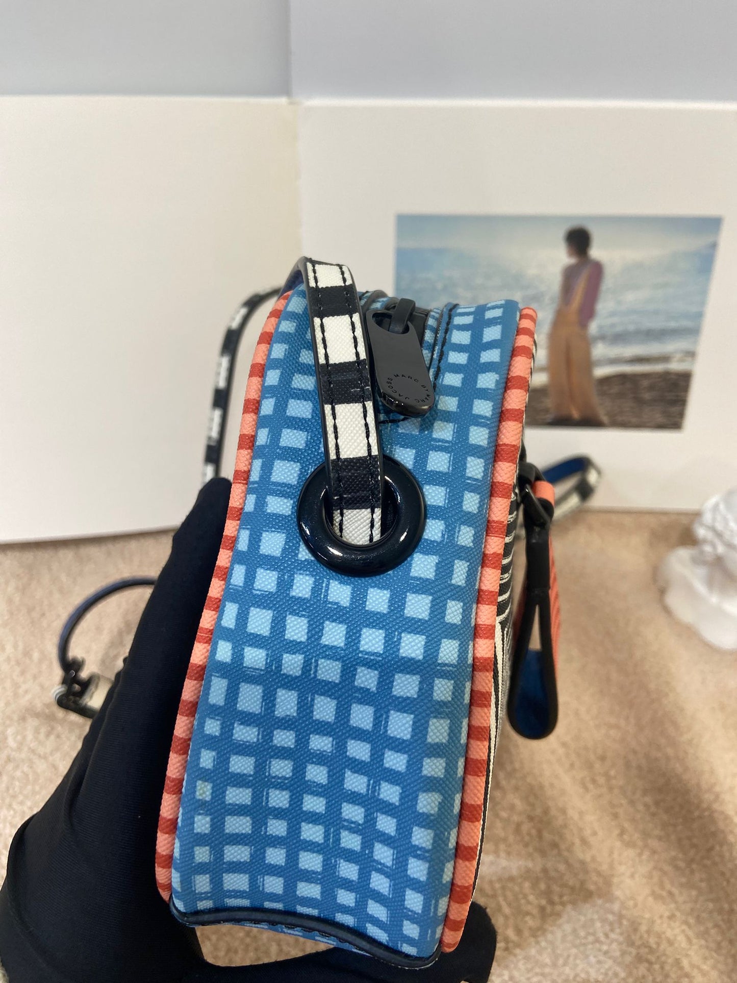 Marc by Marc Jacobs Optical Stripe Sally camera Bag