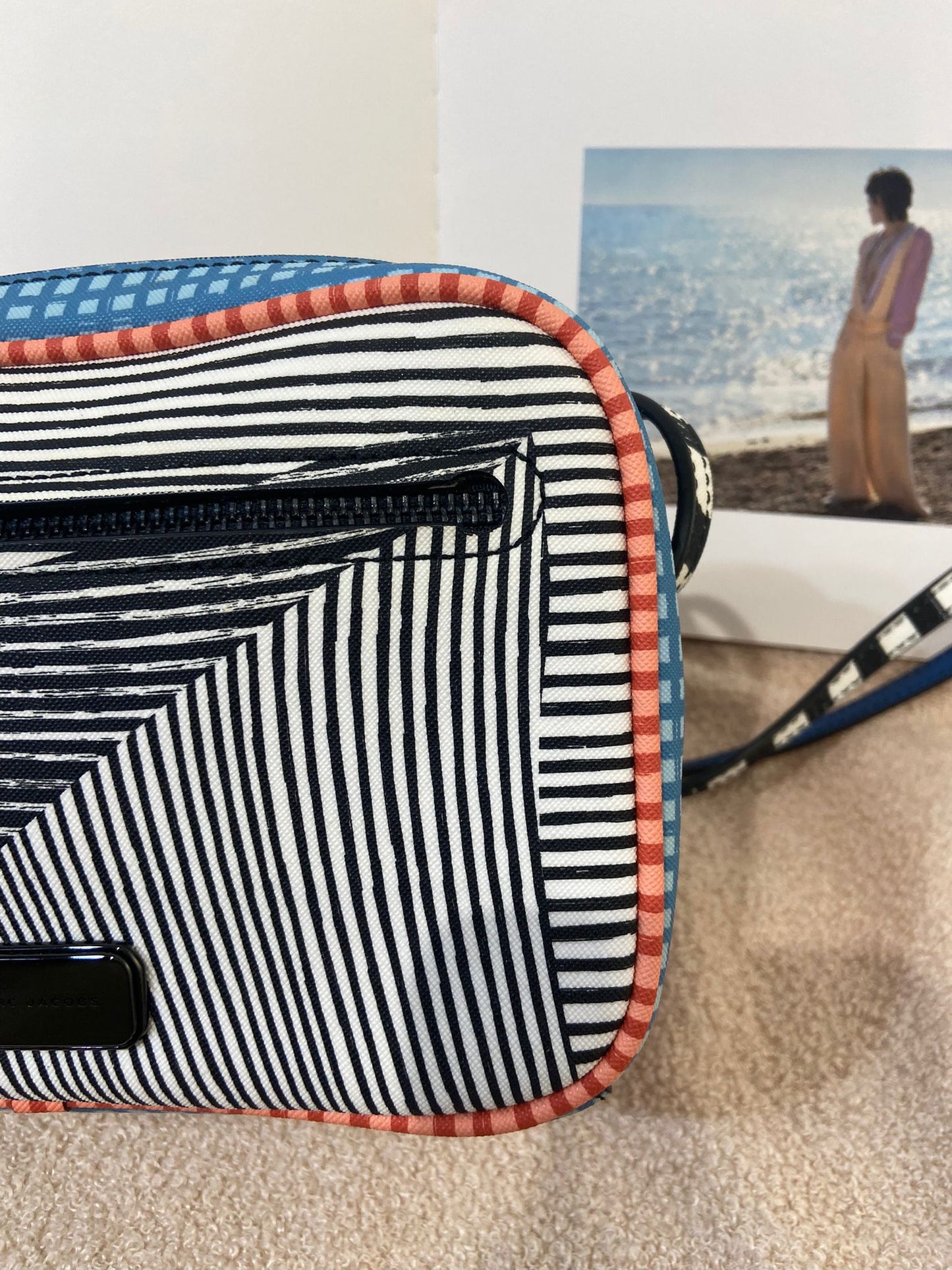 Marc by Marc Jacobs Optical Stripe Sally camera Bag