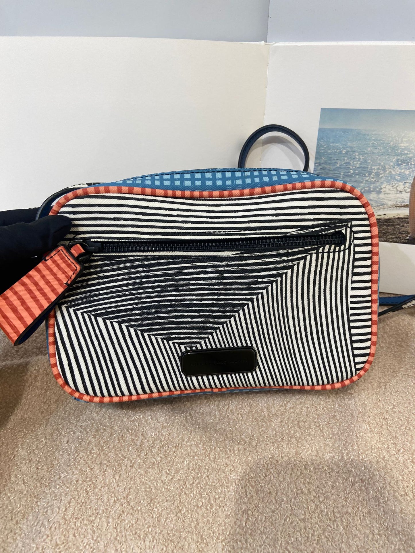 Marc by Marc Jacobs Optical Stripe Sally camera Bag