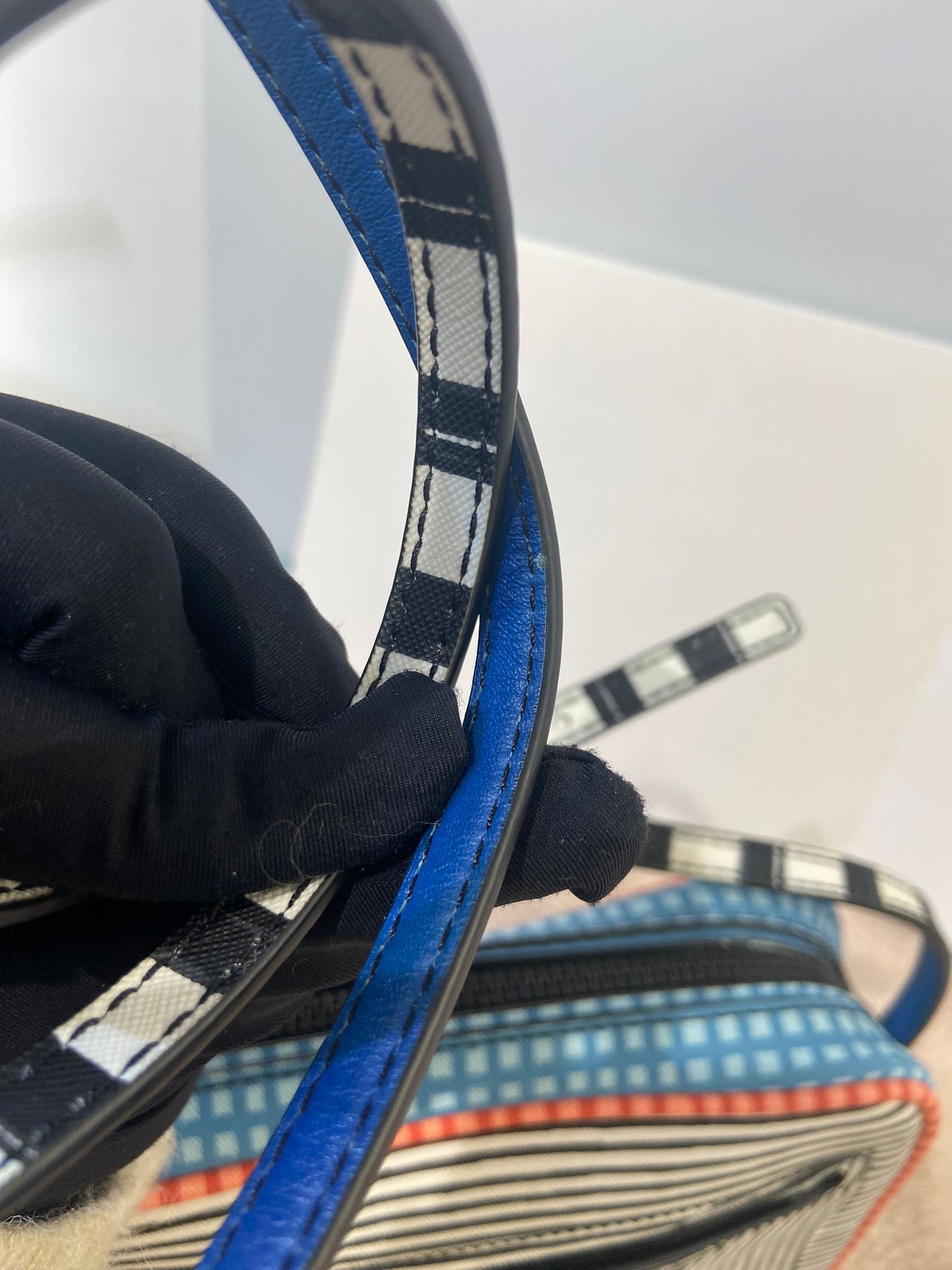 Marc by Marc Jacobs Optical Stripe Sally camera Bag
