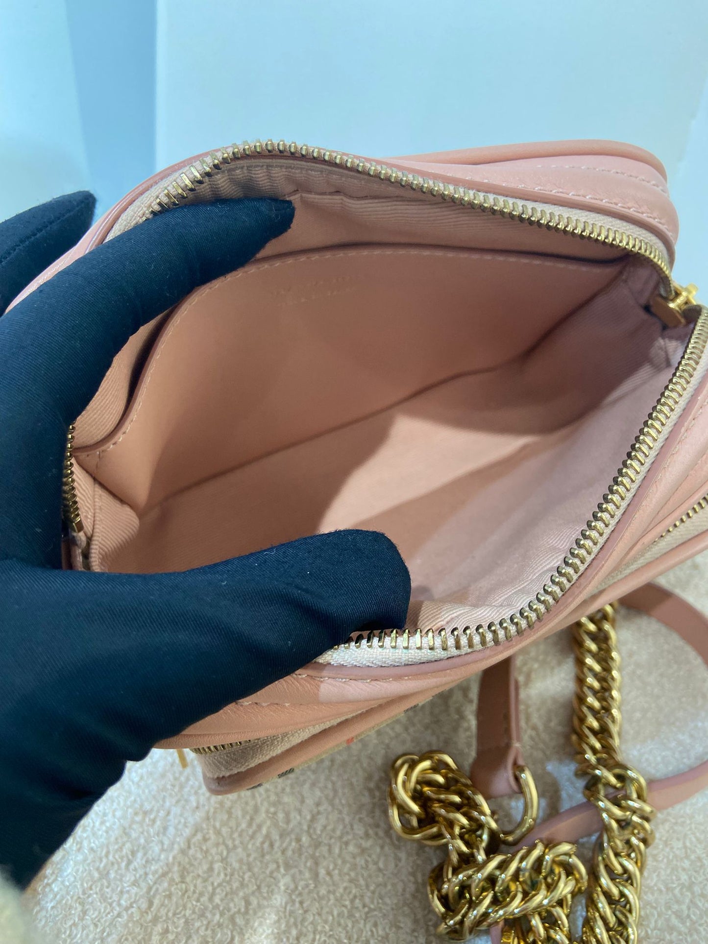Burberry 1983 Check Link Camera Bag
