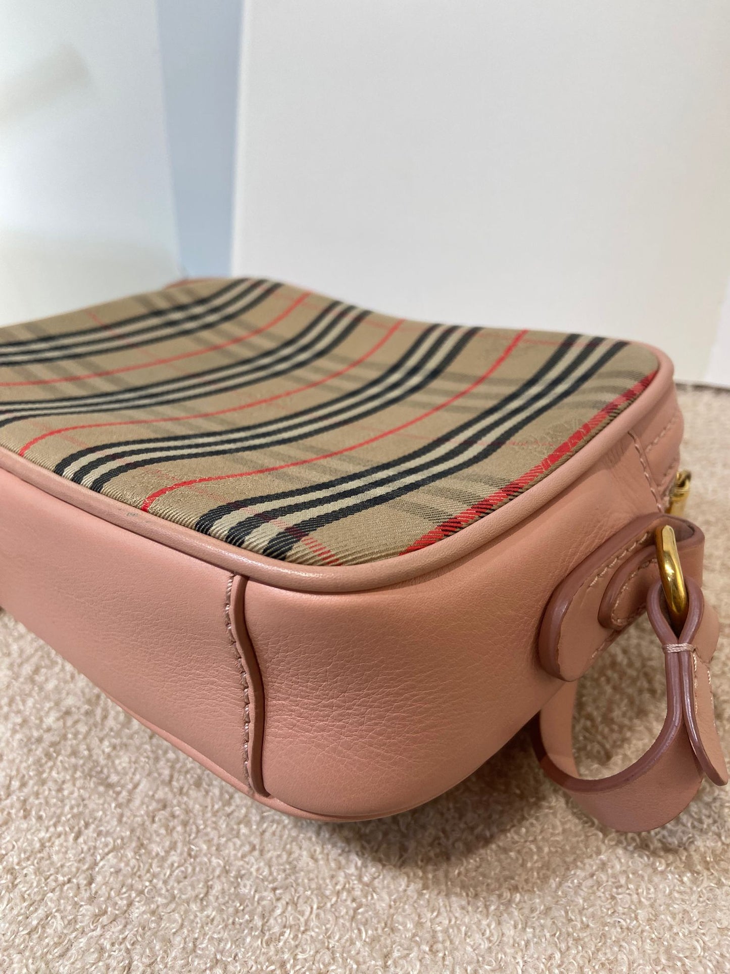 Burberry 1983 Check Link Camera Bag