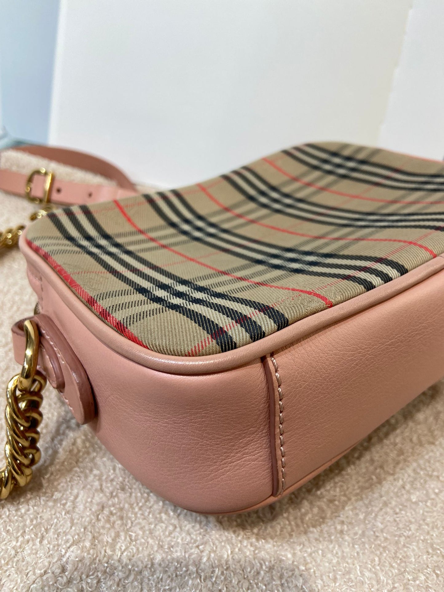 Burberry 1983 Check Link Camera Bag