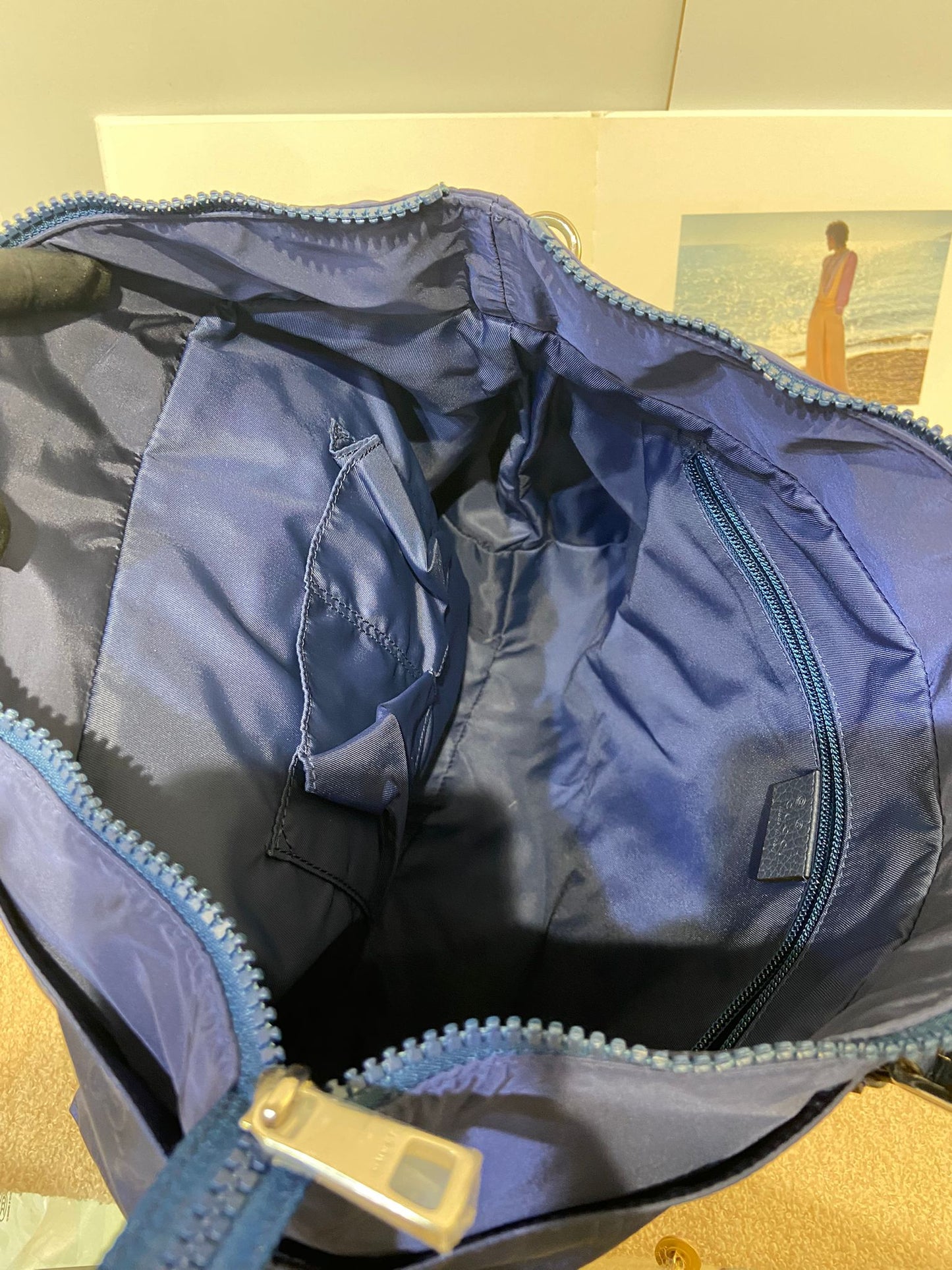 Gucci 2 ways nylon tote bag