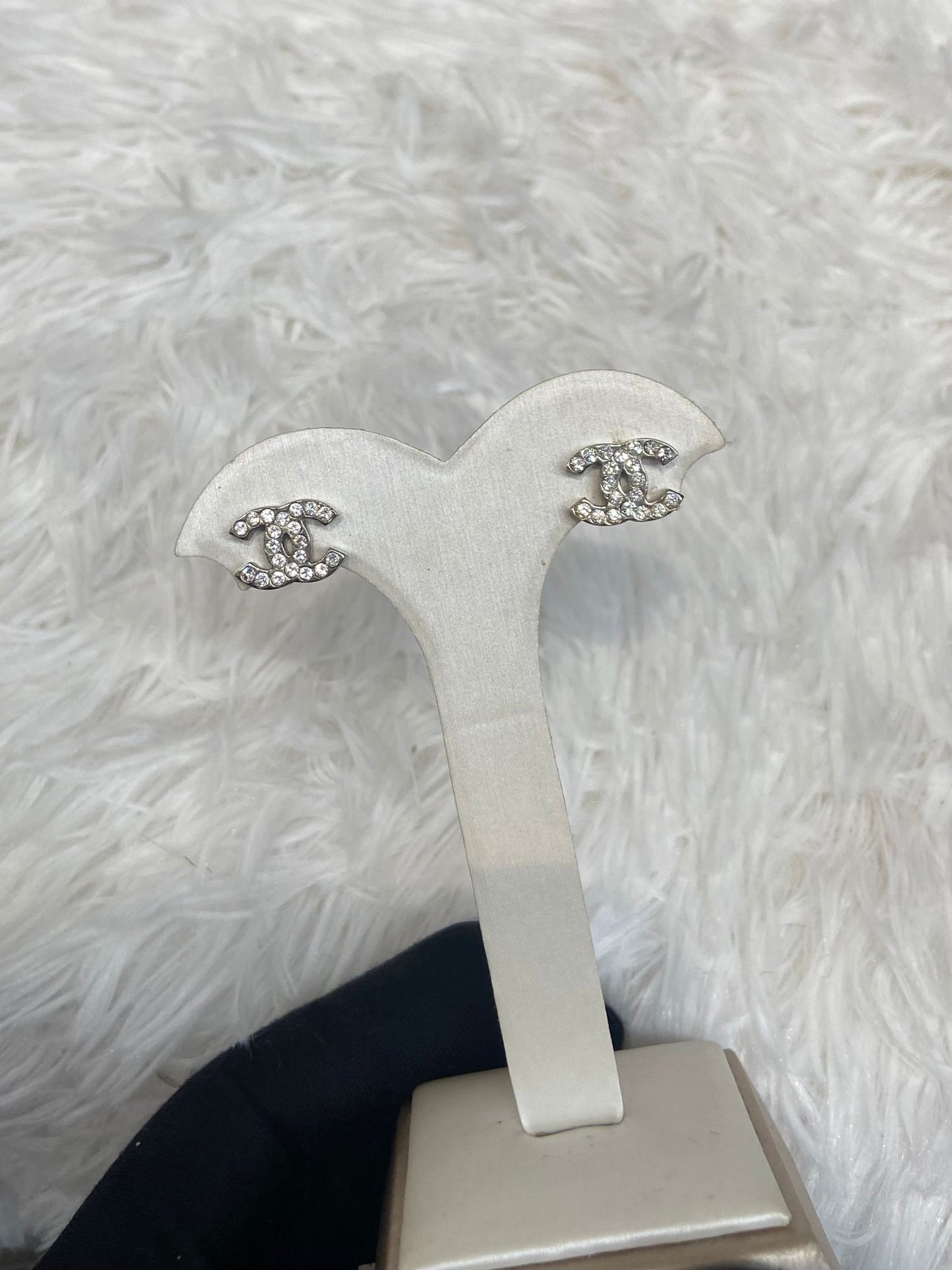 Chanel classic cc 耳環