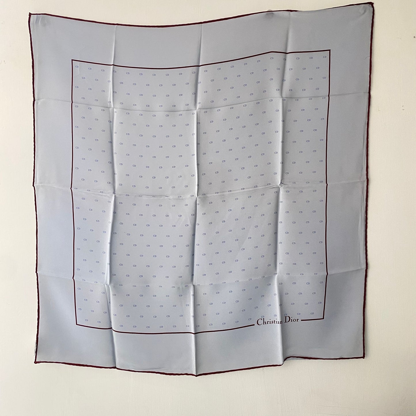Dior silk scarf