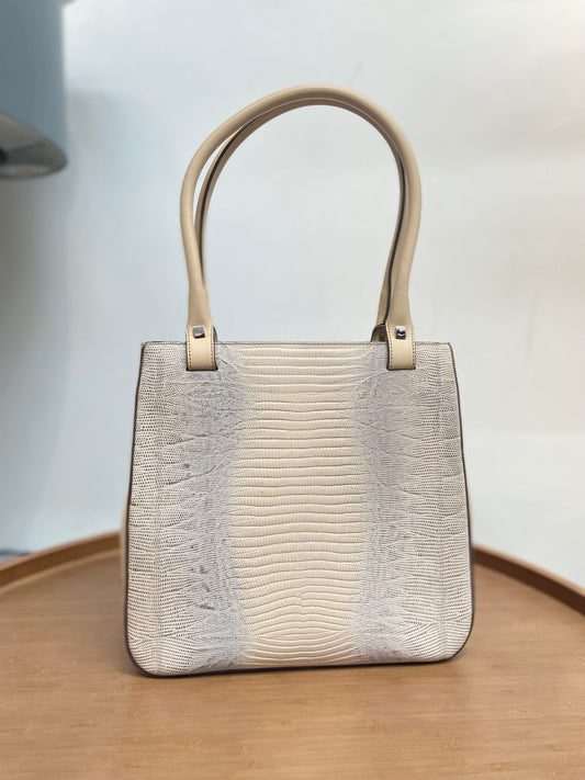 Ferragamo 蜥蜴壓紋皮袋