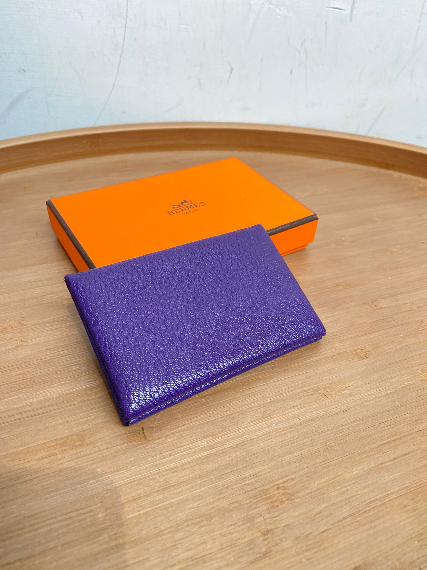 hermes calvi card holder