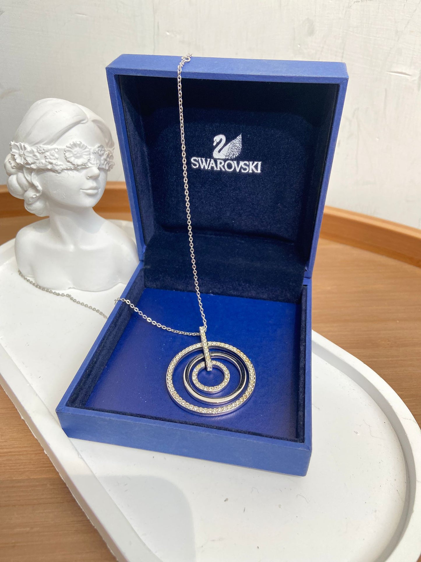 Swarovski 圈圈 頸鏈