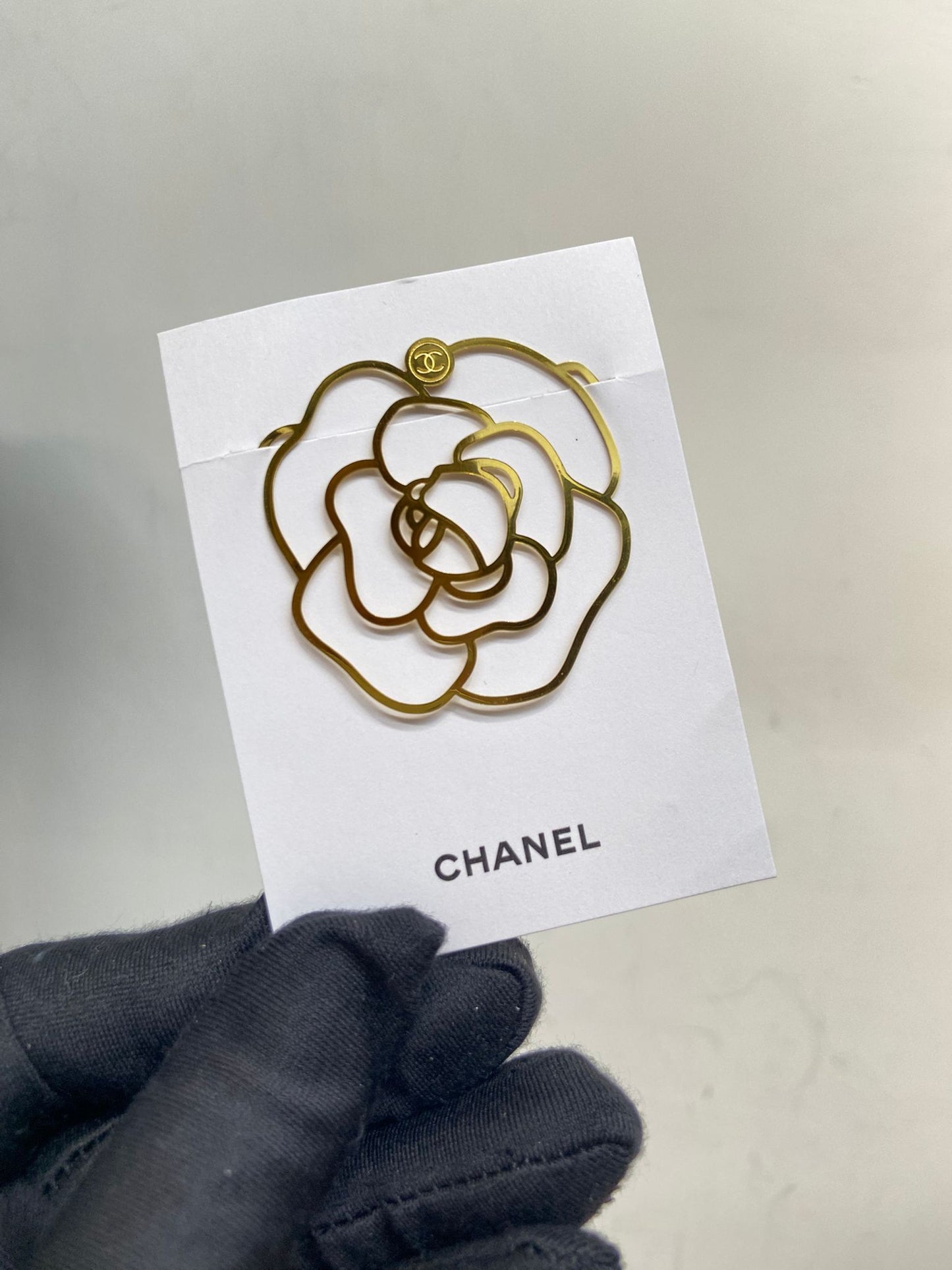 Chanel 山茶花小書簽