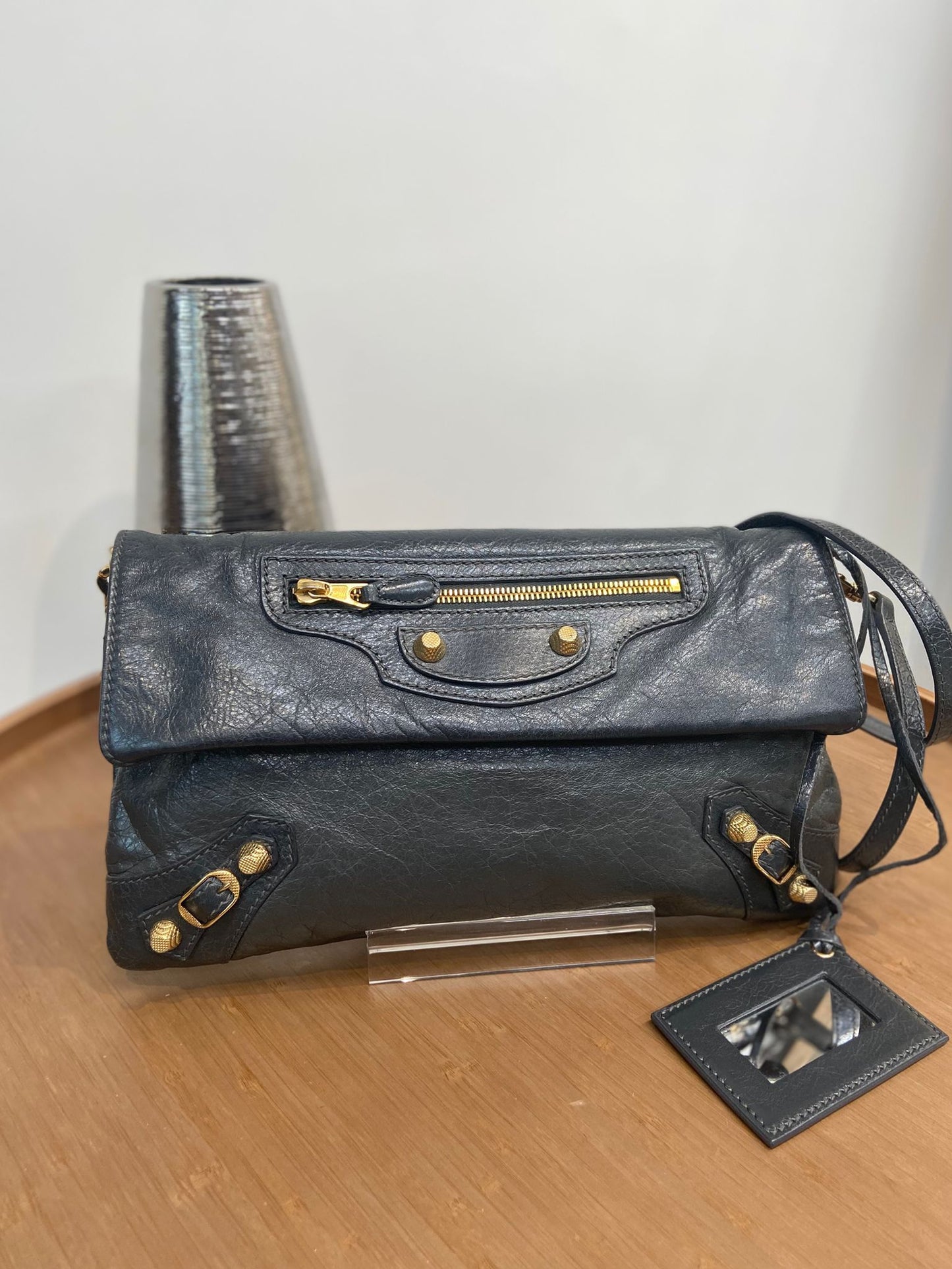 BALENCIAGA flap bag 巴黎世家機車包