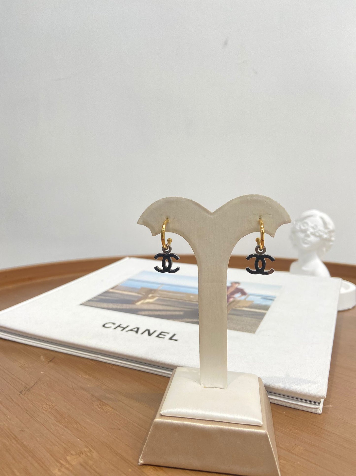 Chanel 2 ways 吊耳環