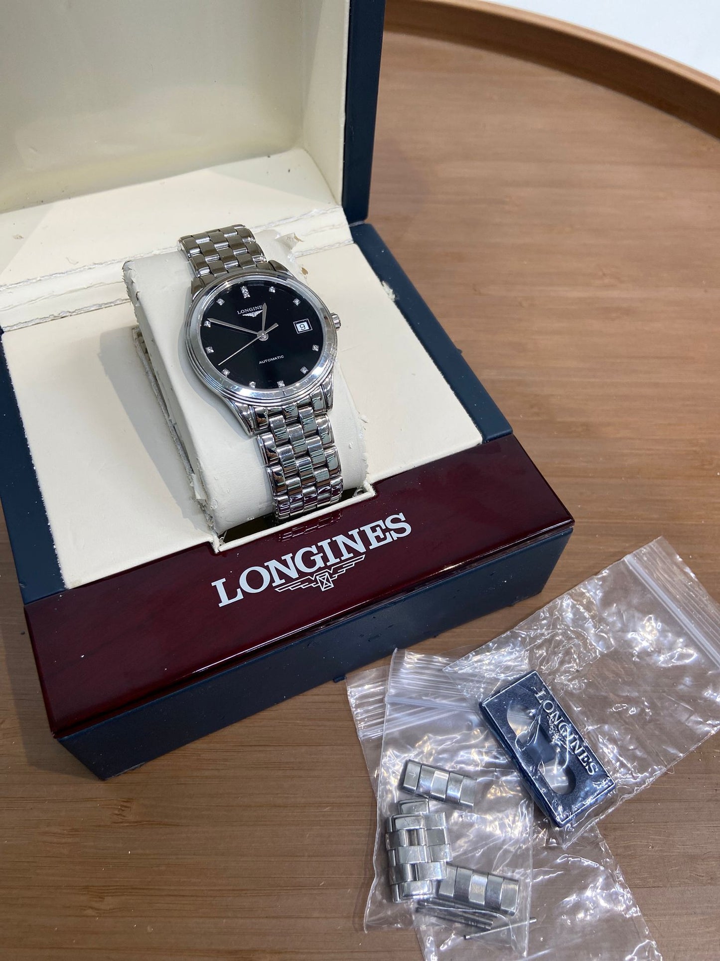 Longines 自動機械錶36mm 附原裝錶盒