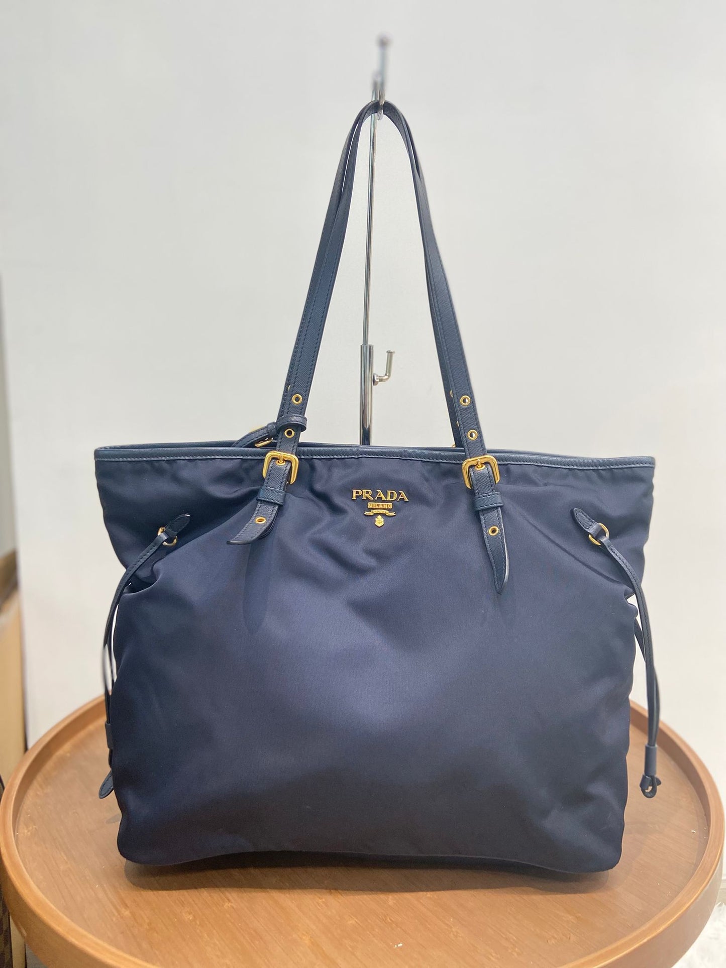 Prada 降落傘tote bag