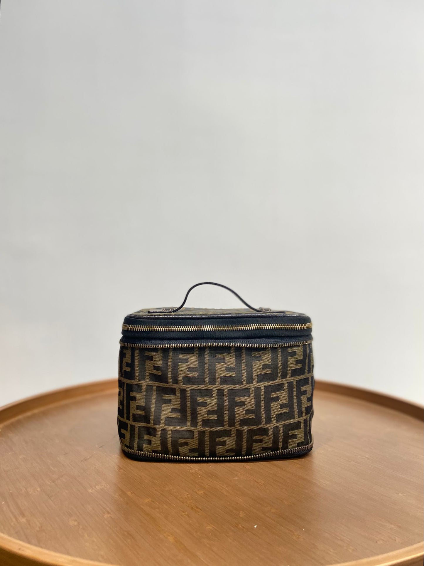 FENDI 老花 jacquard 化妝包