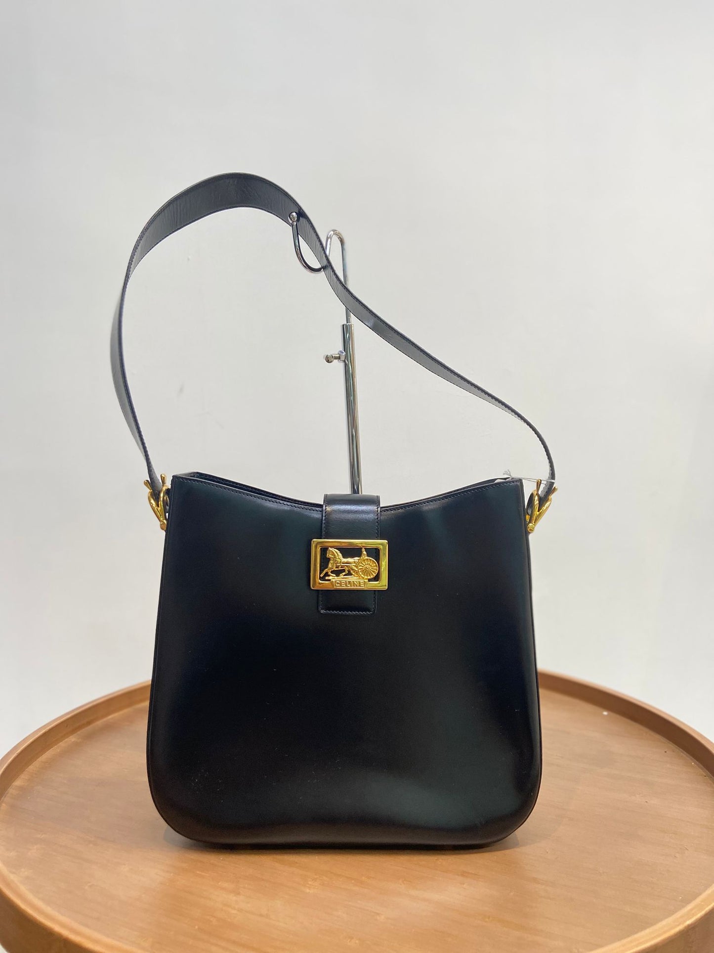 Celine 馬車扣單肩袋