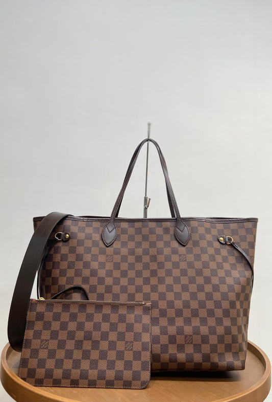 LV Neverfull GM 棋盤
