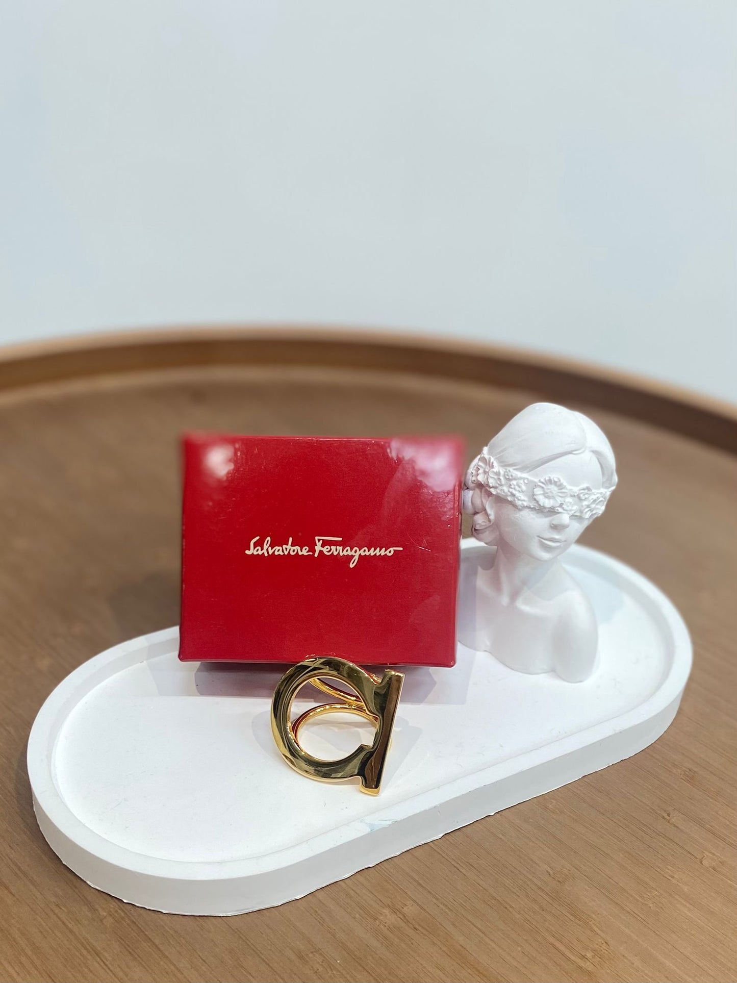 ferragamo 絲巾扣