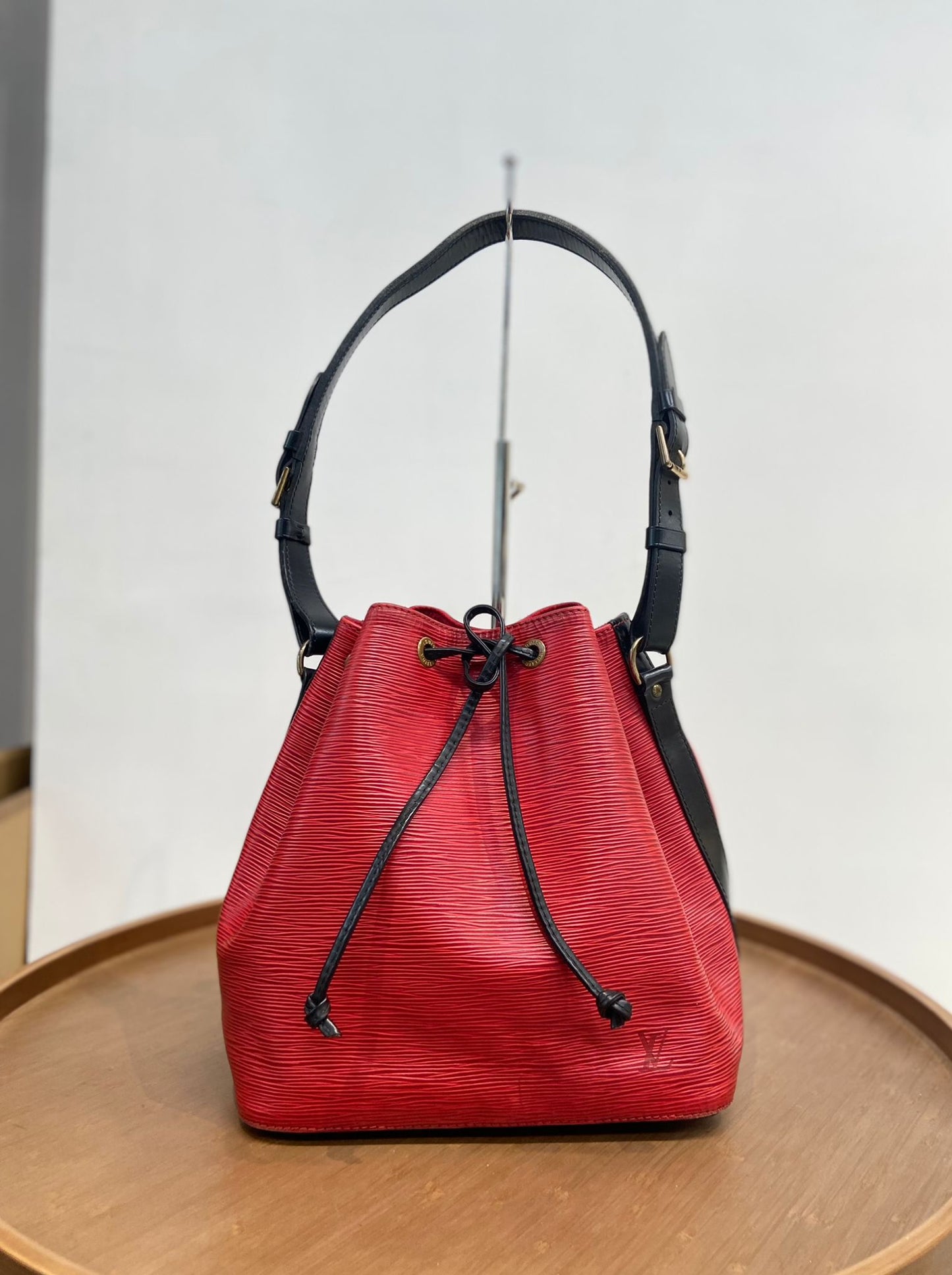 LV EPI拼色水桶袋