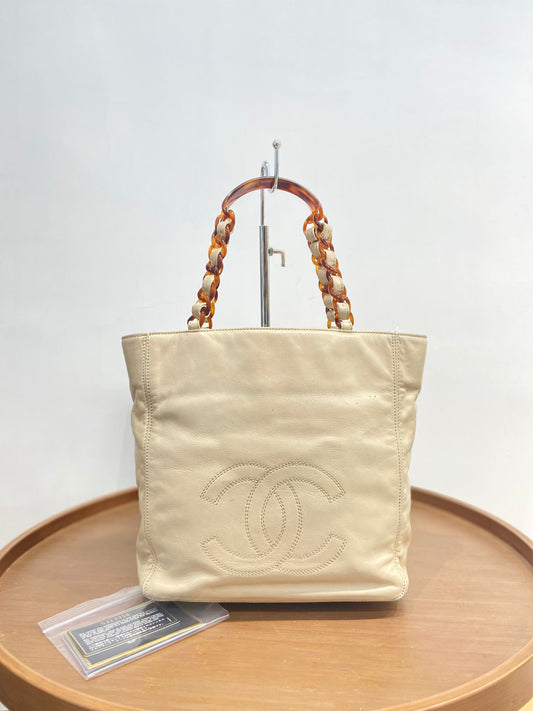 Chanel 玳瑁 手挽tote