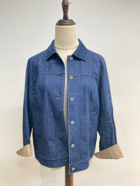 Burberry jeans 牛仔 外套