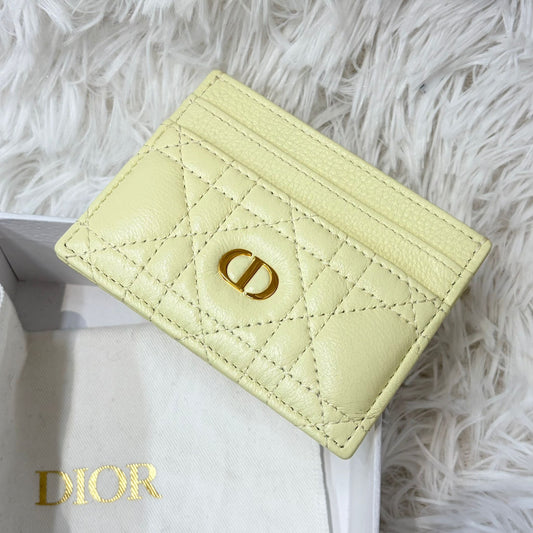 DIOR Caro 5-Slot Calfskin 卡片套