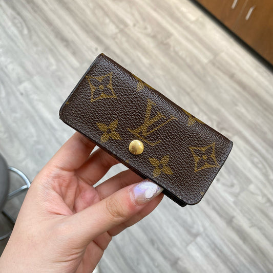 LV 老花鎖匙包