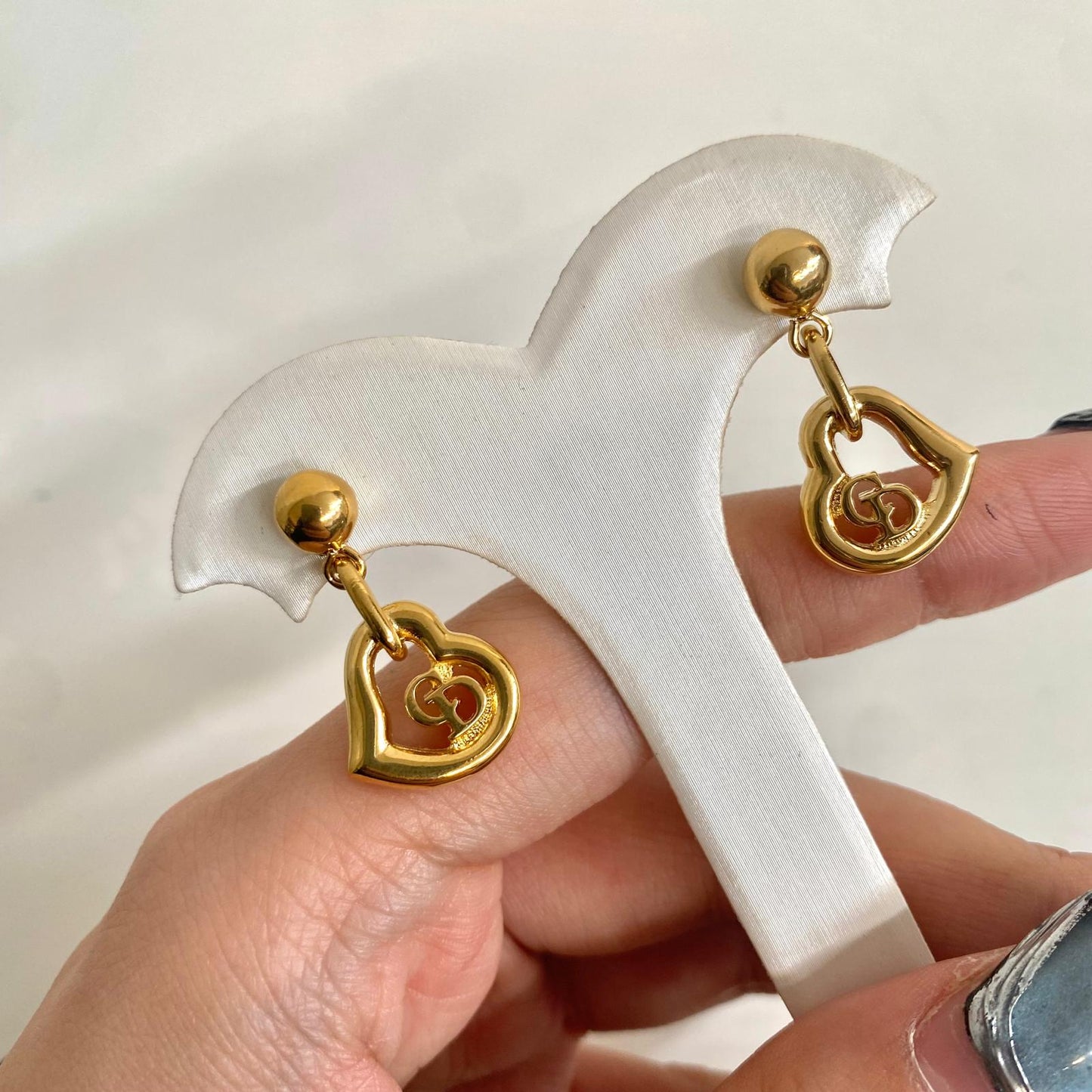 Dior耳針耳環