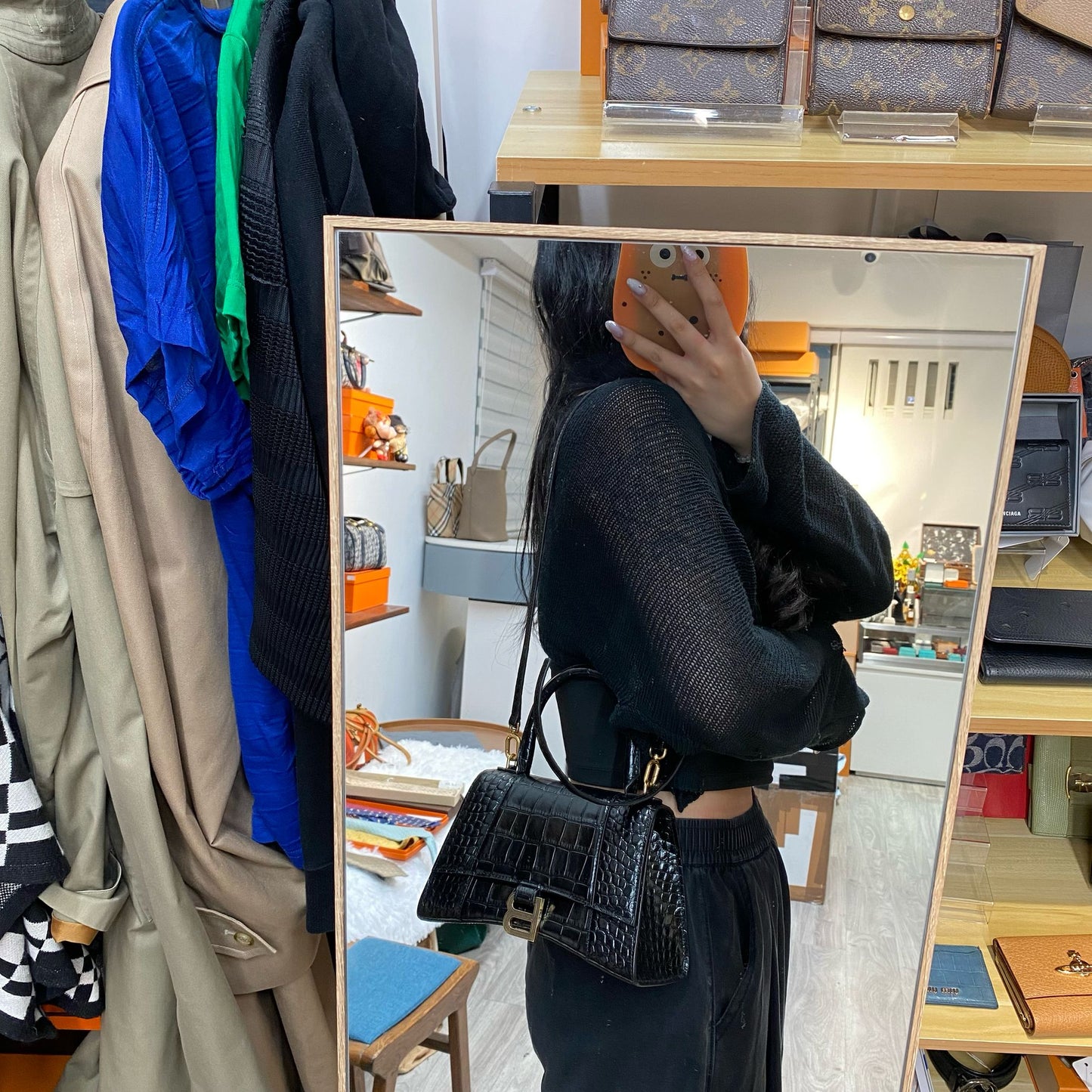 Balenciaga斜孭袋 有塵袋