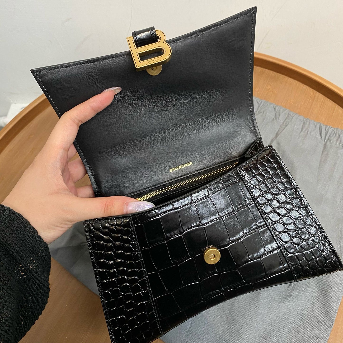 Balenciaga斜孭袋 有塵袋