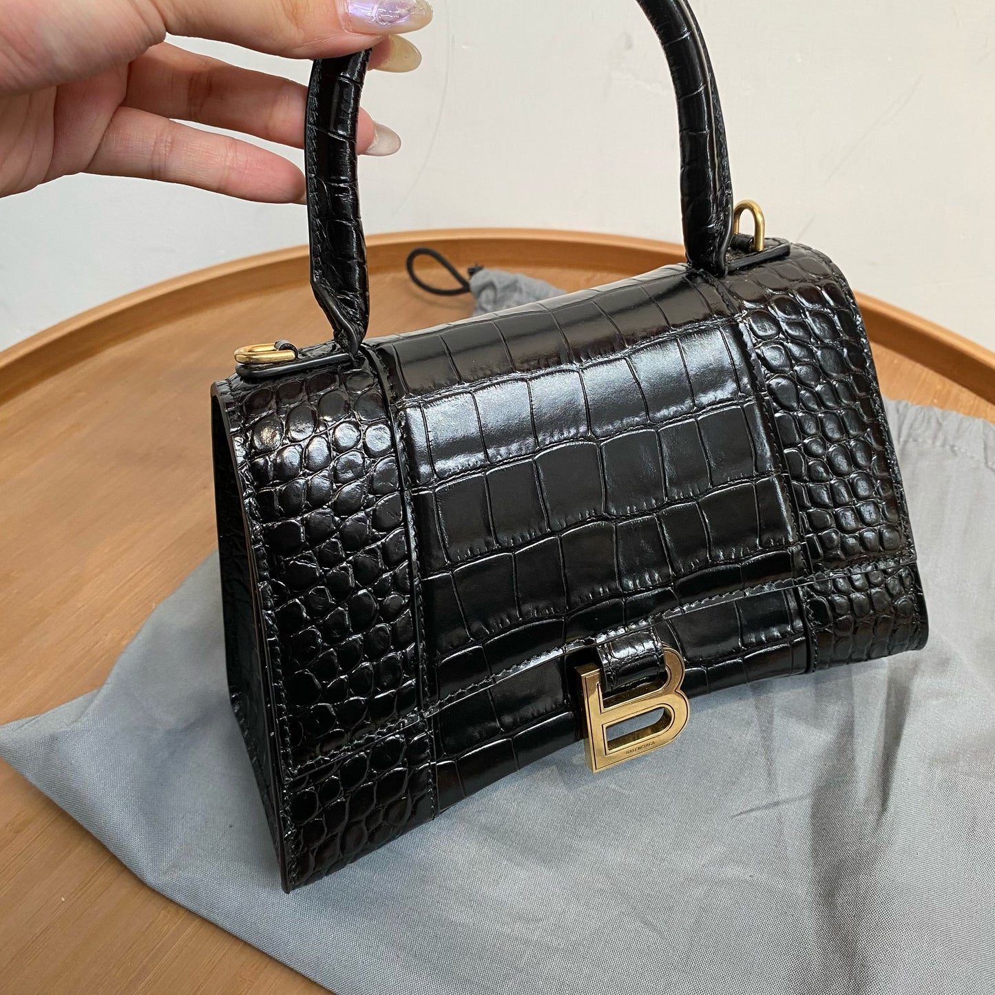 Balenciaga斜孭袋 有塵袋