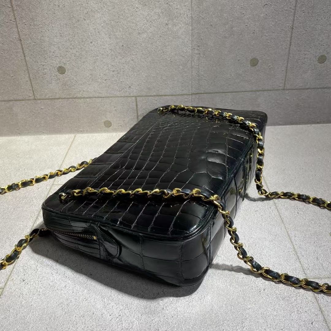 CHANEL 鱷魚皮手袋