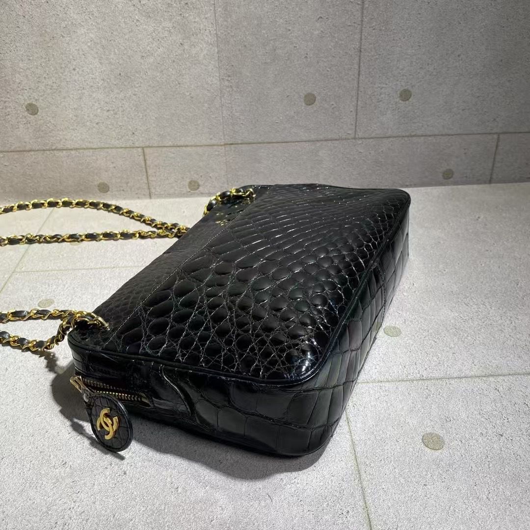 CHANEL 鱷魚皮手袋