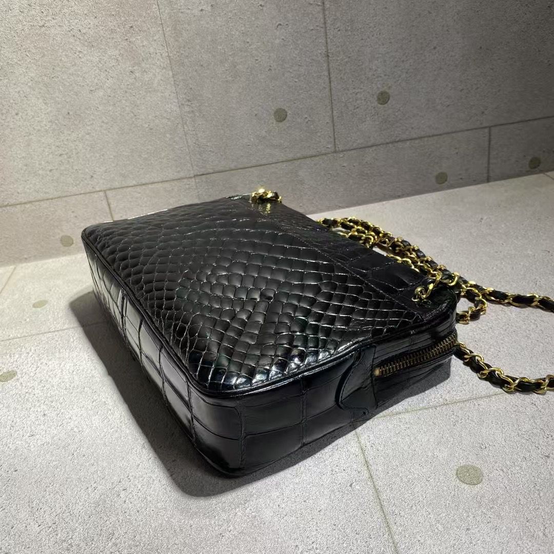 CHANEL 鱷魚皮手袋